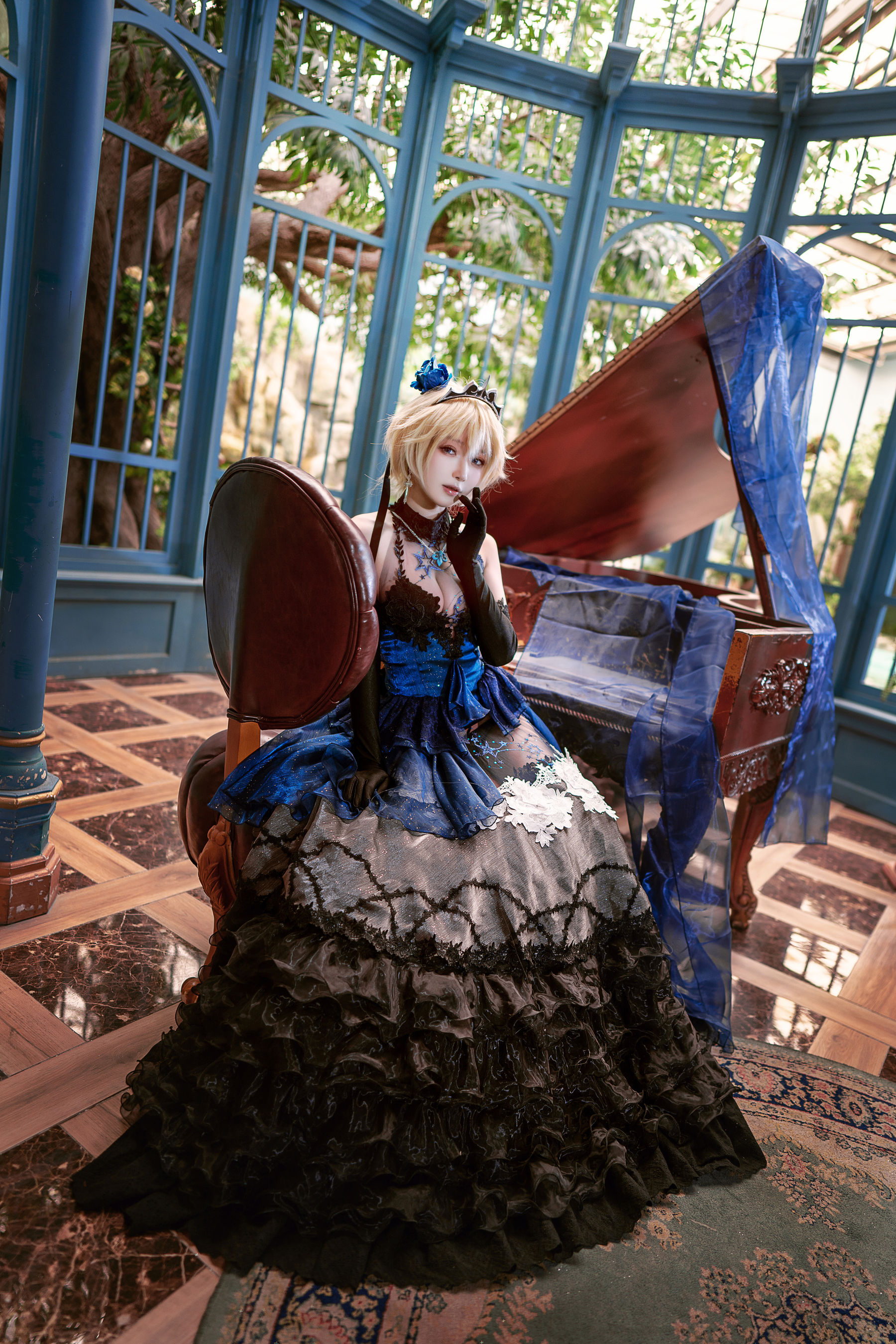 阿包也是兔娘 贞德婚纱Cosplay 高清写真合集插图 阿包也是兔娘 贞德婚纱Cosplay 高清写真合集插图