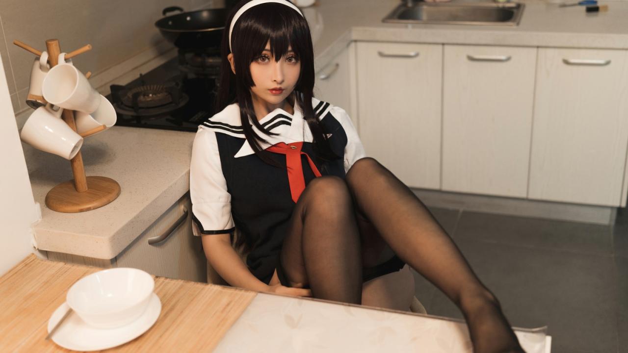 rioko凉凉子 – 学姐cosplay写真 动漫角色扮演摄影作品集插图