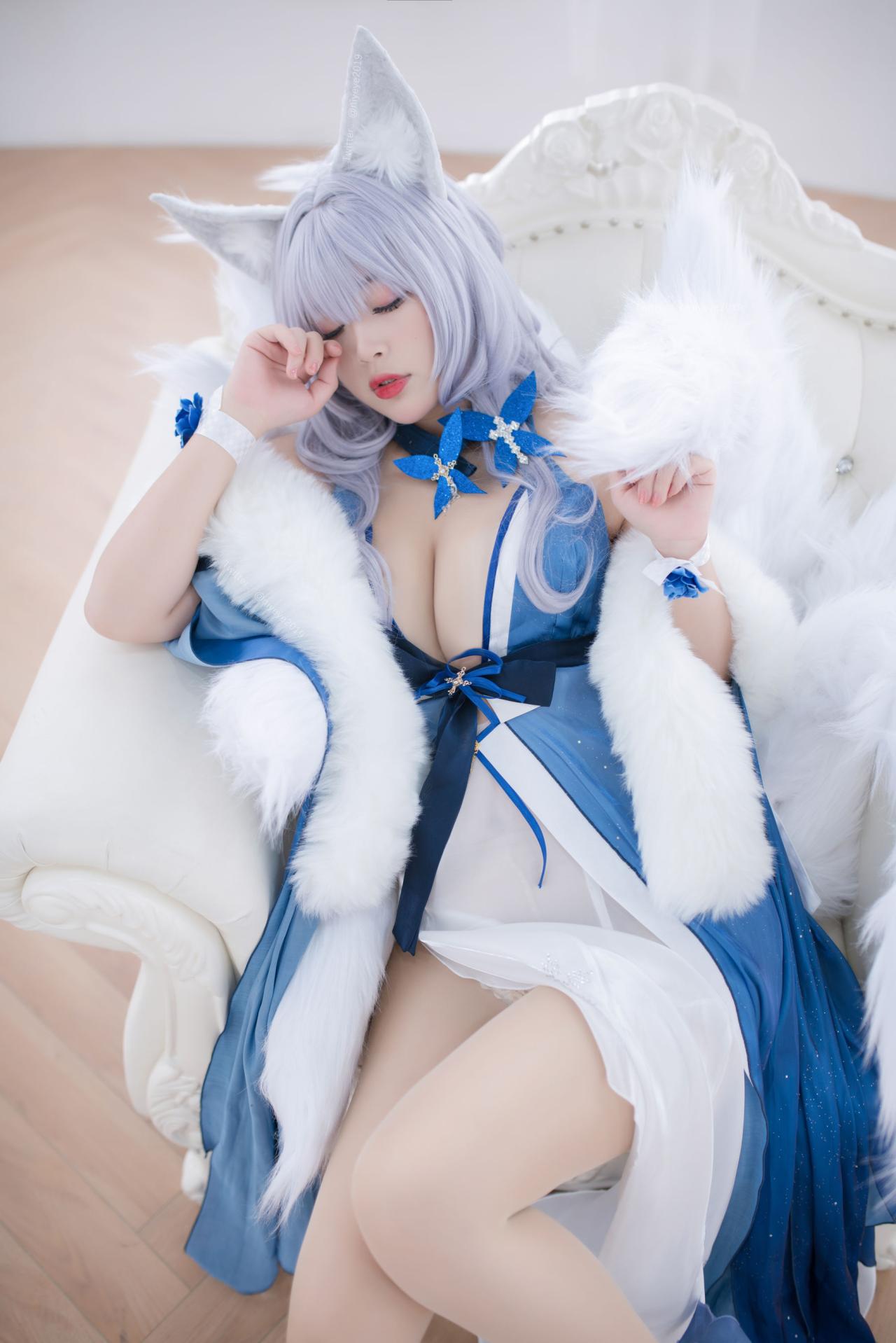 白烨 信浓睡衣诱惑 – 萌系小姐姐Cosplay写真集插图