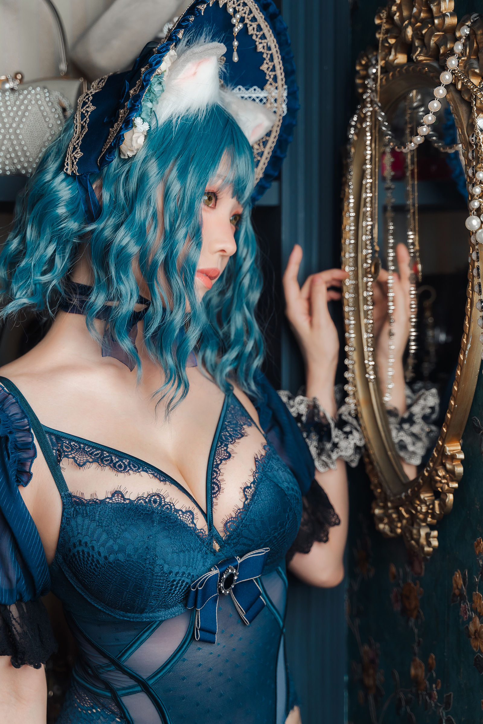 Ely_eee(ElyEE子) Scottish Fold Cat Doll 摺耳貓少女人形 Cosplay插图