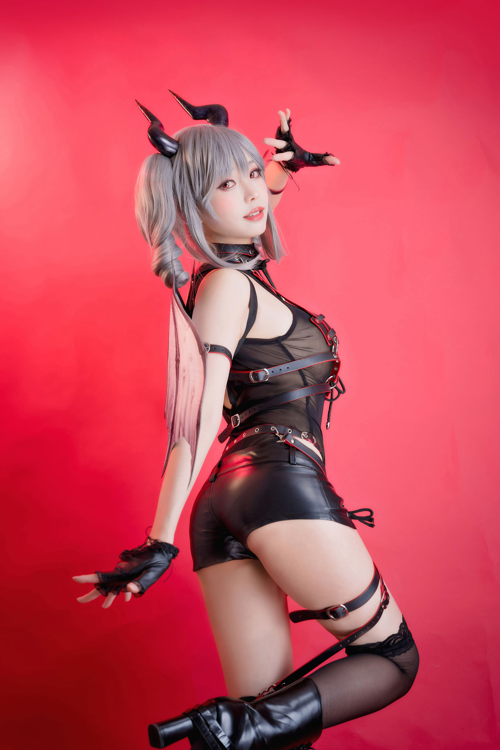 Ely_eee(ElyEE子) – Original Devil Cosplay 原創惡魔角色扮演攝影插图