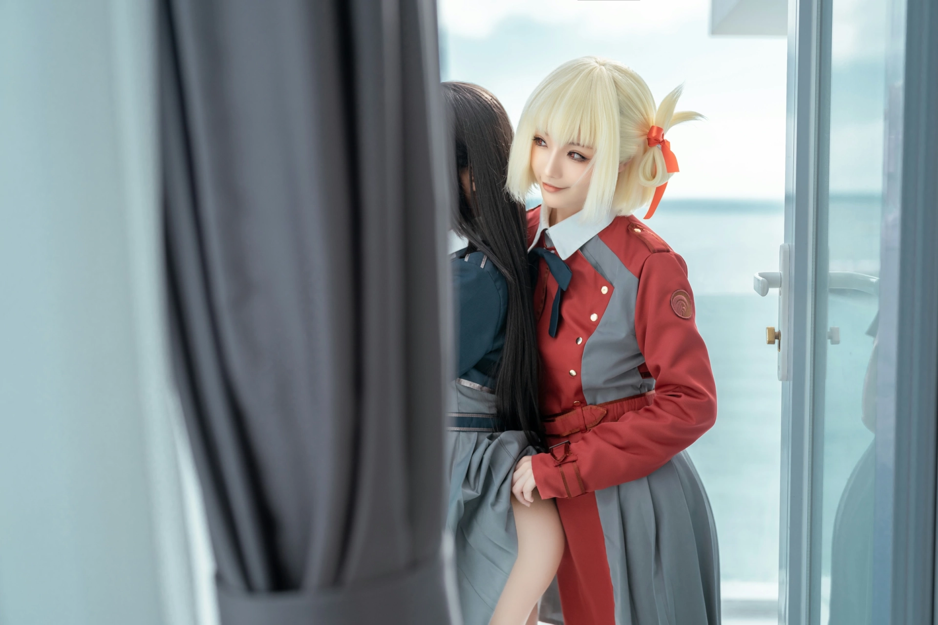 桃良阿宅 – 莉可x莉丝 甜美双生少女Cosplay插图