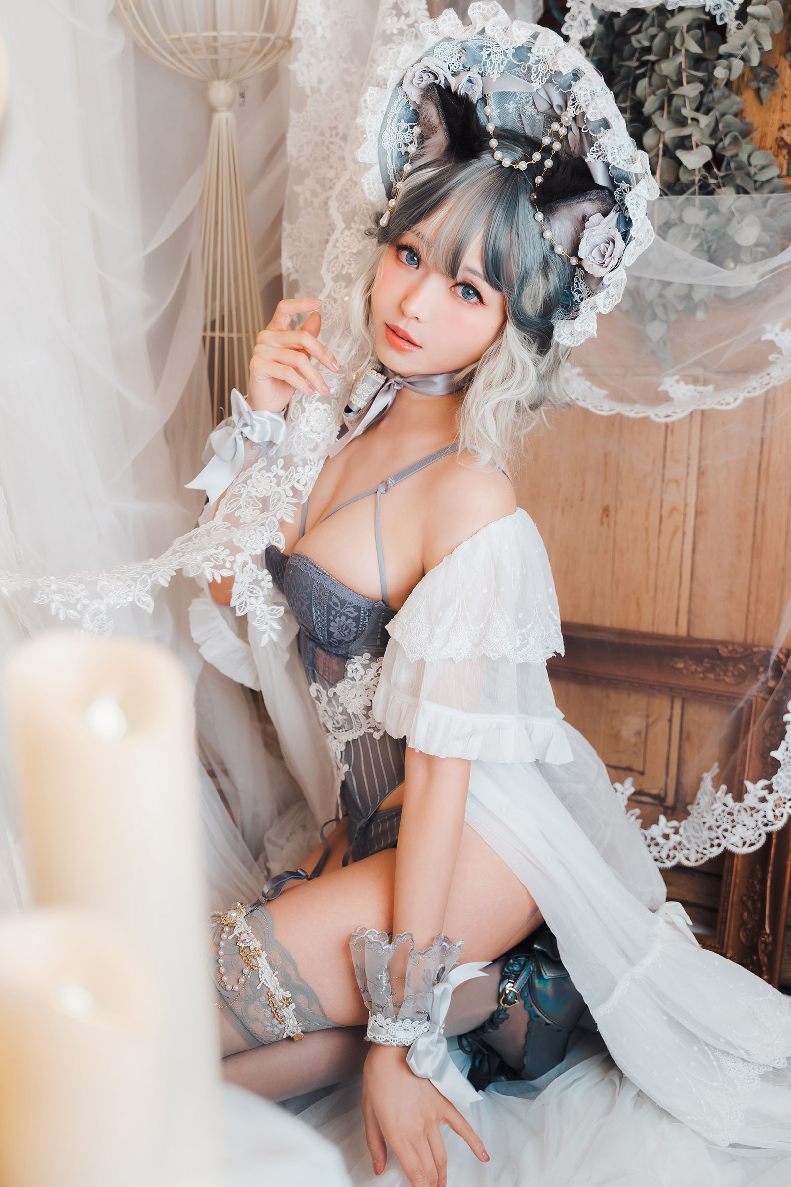 Ely_eee(ElyEE子) – agdoll Cat Doll 布偶貓少女人形 Cosplay 寫真插图