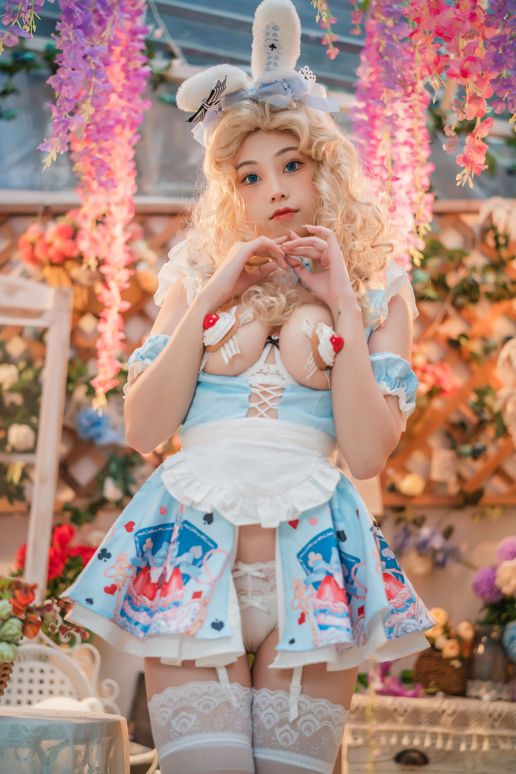 蜜汁猫裘 爱丽丝梦游仙境兔子先生Cosplay写真集插图 蜜汁猫裘 爱丽丝梦游仙境兔子先生Cosplay写真集插图