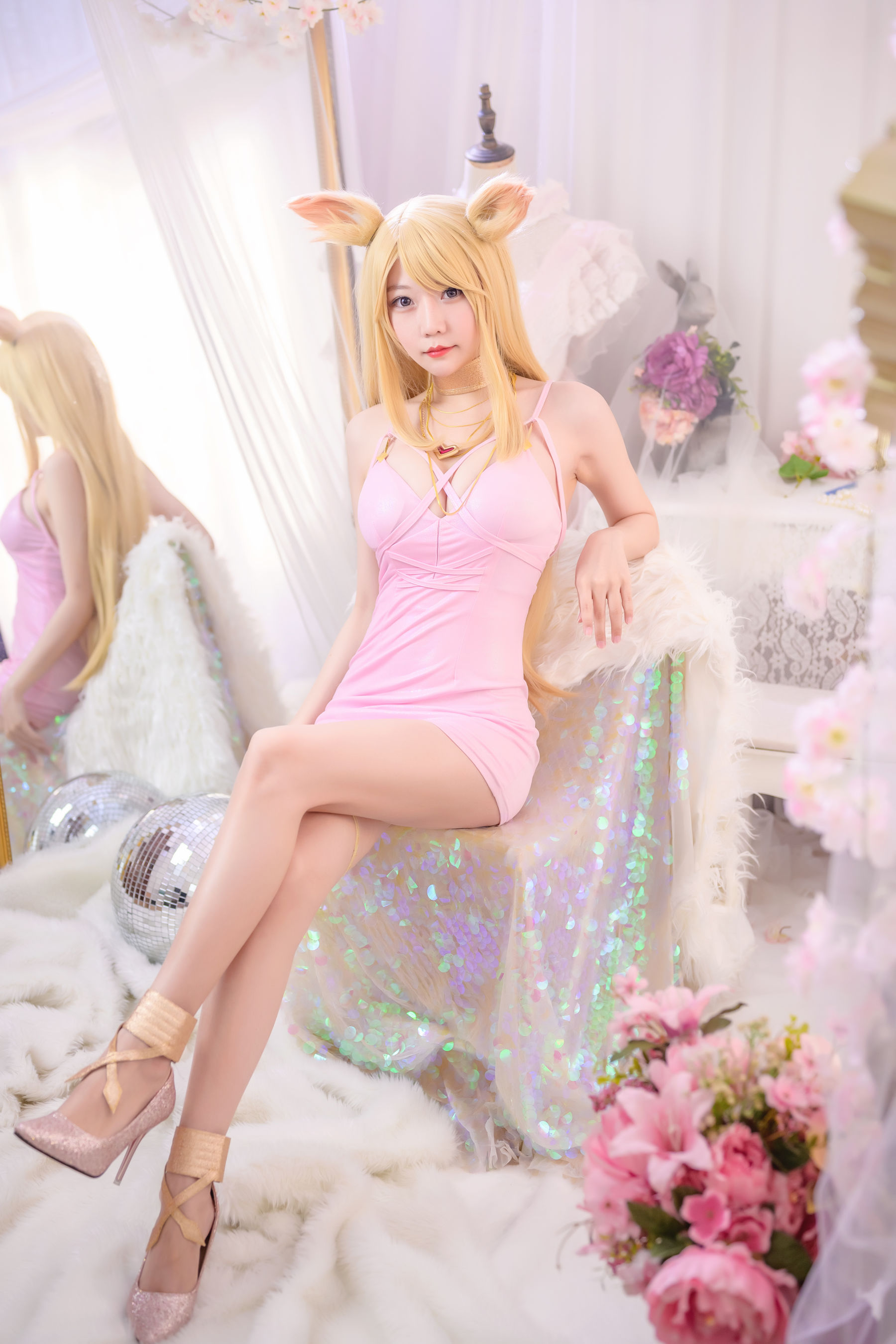 香草喵露露 – 阿狸同人 Cosplay 写真集 甜美可爱 动漫角色扮演插图 香草喵露露 – 阿狸同人 Cosplay 写真集 甜美可爱 动漫角色扮演插图