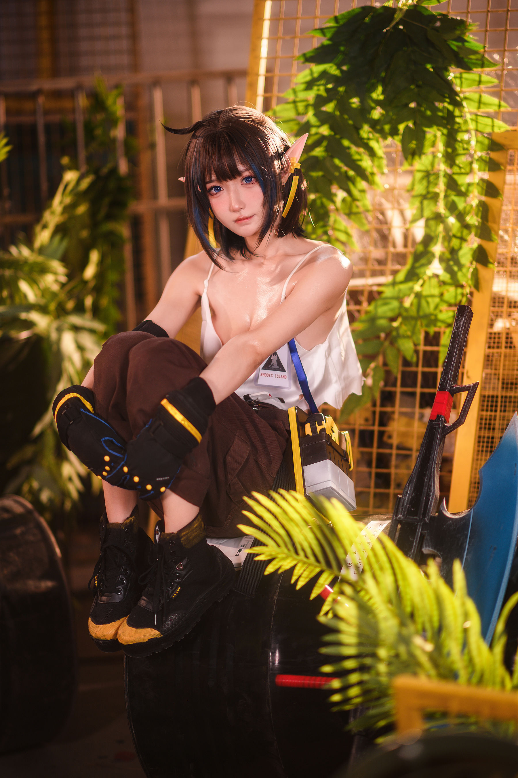 阿包也是兔娘 – 明日方舟 森蚺 cosplay 性感 美图插图 阿包也是兔娘 – 明日方舟 森蚺 cosplay 性感 美图插图