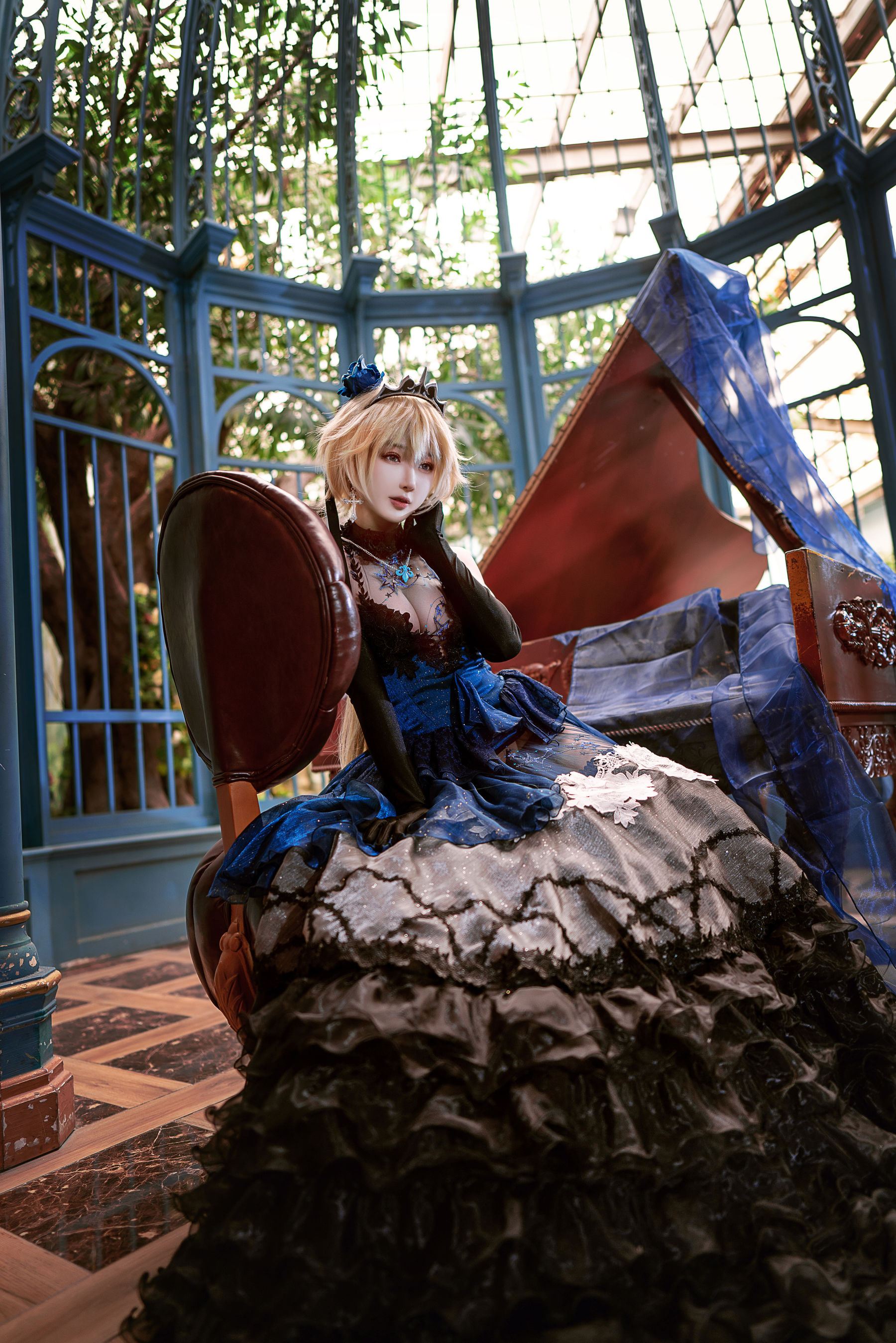 阿包也是兔娘 贞德婚纱Cosplay 高清写真合集插图 阿包也是兔娘 贞德婚纱Cosplay 高清写真合集插图