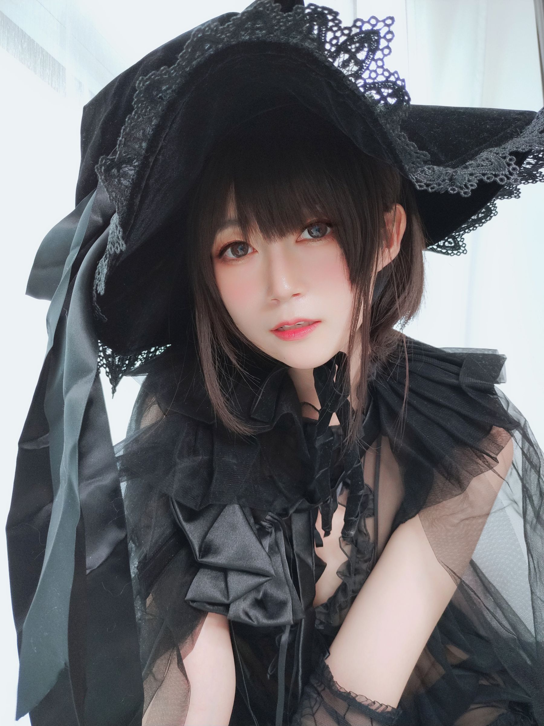 Coser小姐姐白银 见习魔女高清写真 魔法少女cosplay摄影作品插图