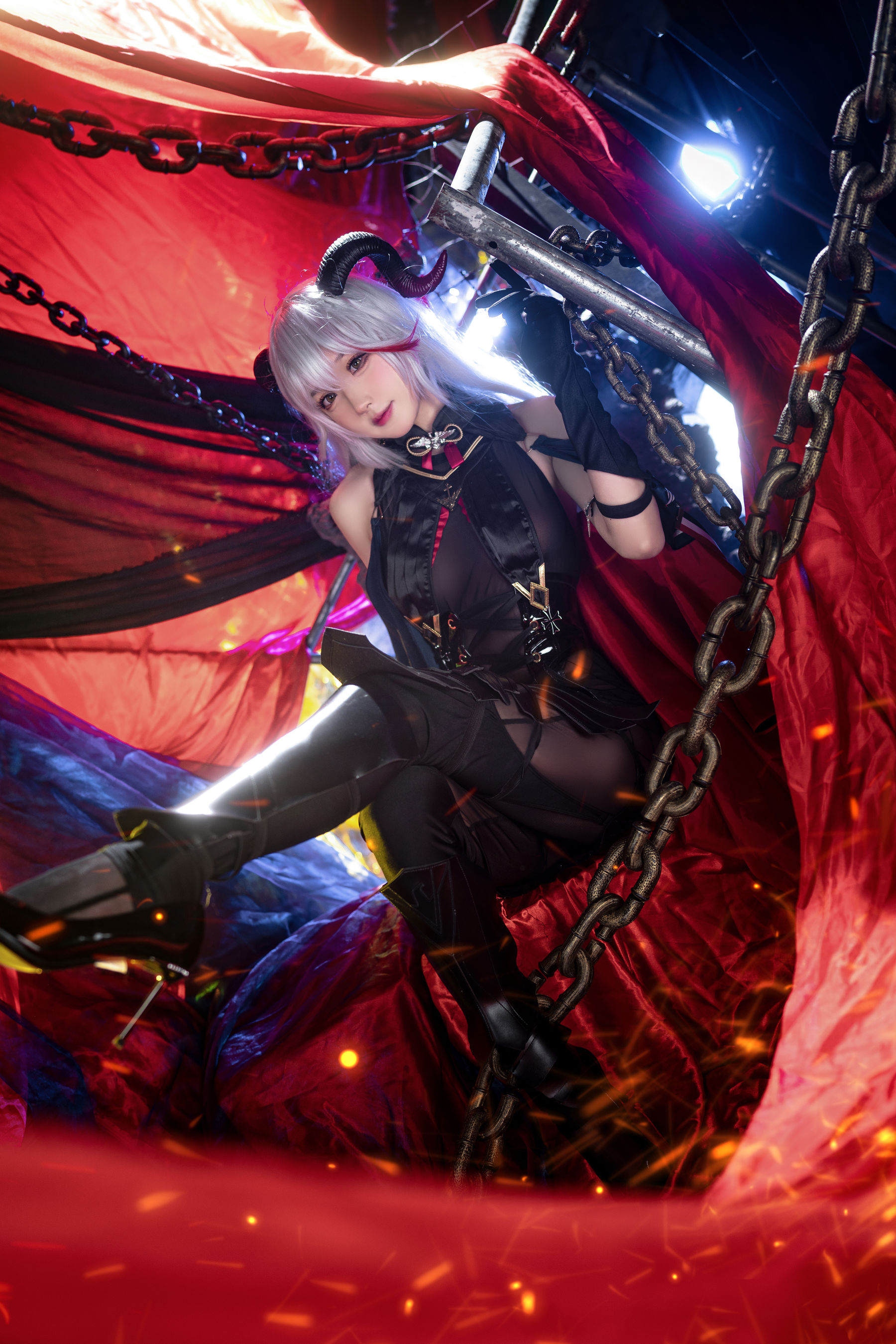 阿包也是兔娘 埃吉尔 碧蓝航线 cosplay 高清写真插图