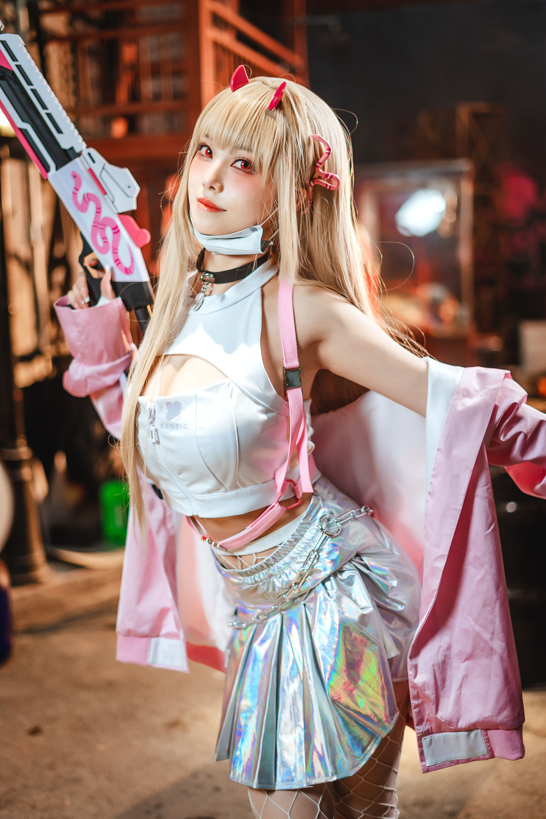 蜜汁猫裘 – 毒蛇 Cosplay 角色扮演 性感写真 高清图片插图