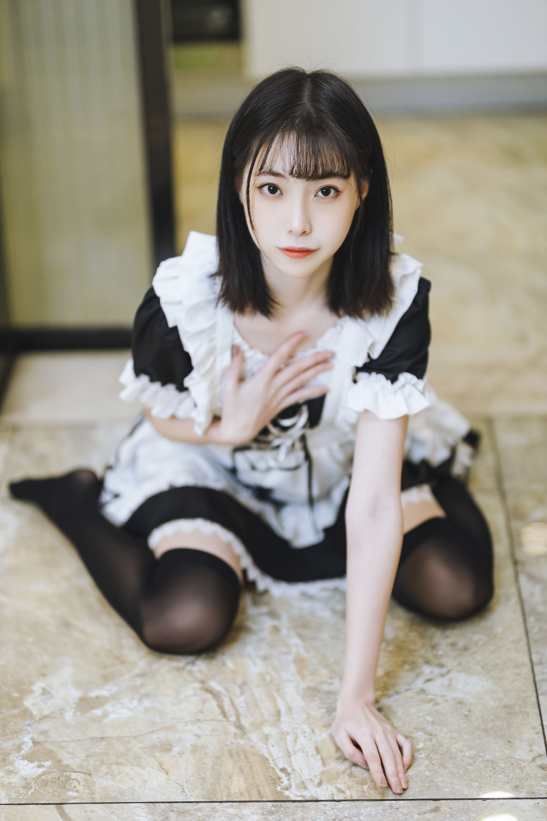 许岚 – 短裙女仆 Cosplay 精美写真 二次元女仆装 可爱甜美插图 许岚 – 短裙女仆 Cosplay 精美写真 二次元女仆装 可爱甜美插图