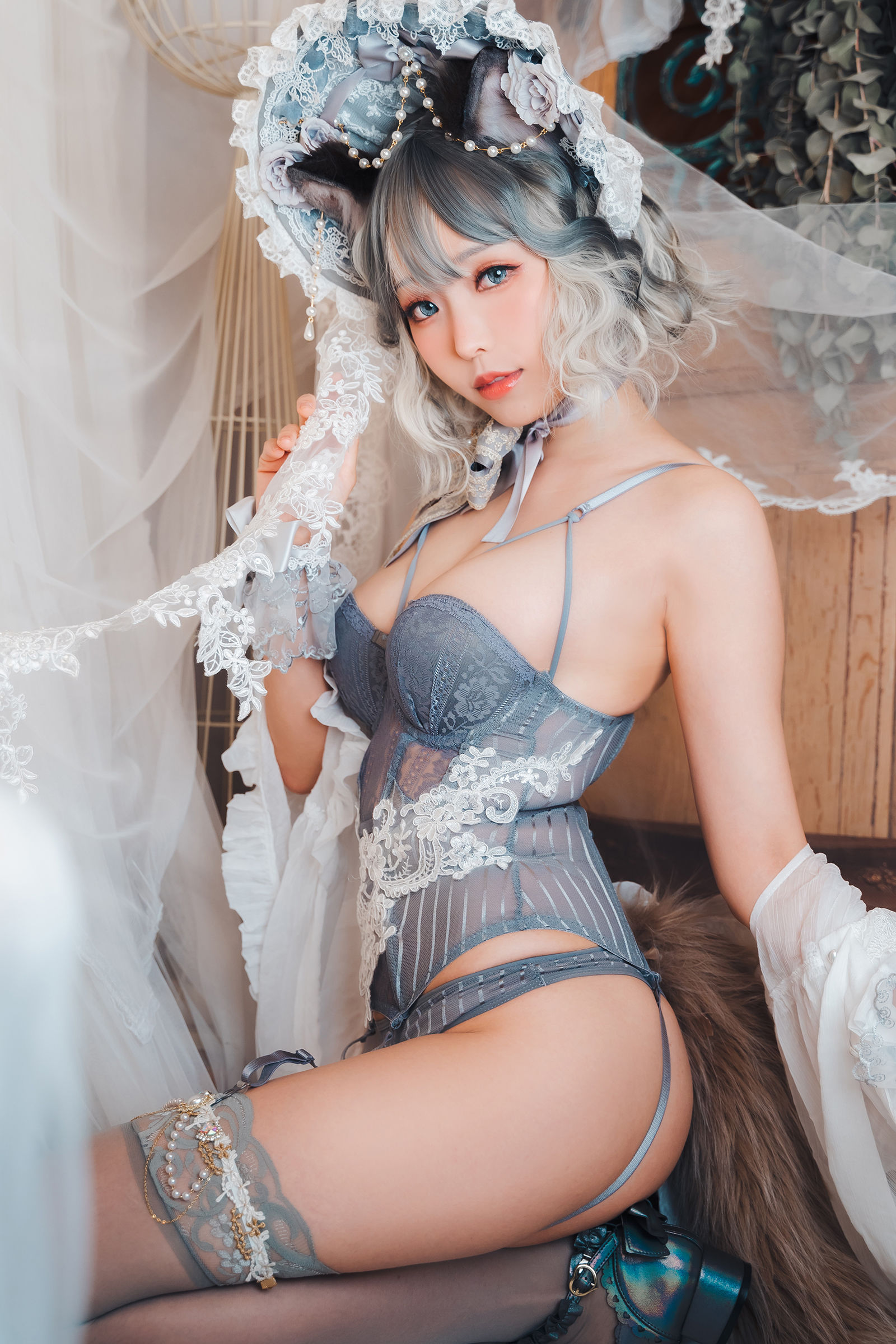 Ely_eee(ElyEE子) – agdoll Cat Doll 布偶貓少女人形 Cosplay 寫真插图