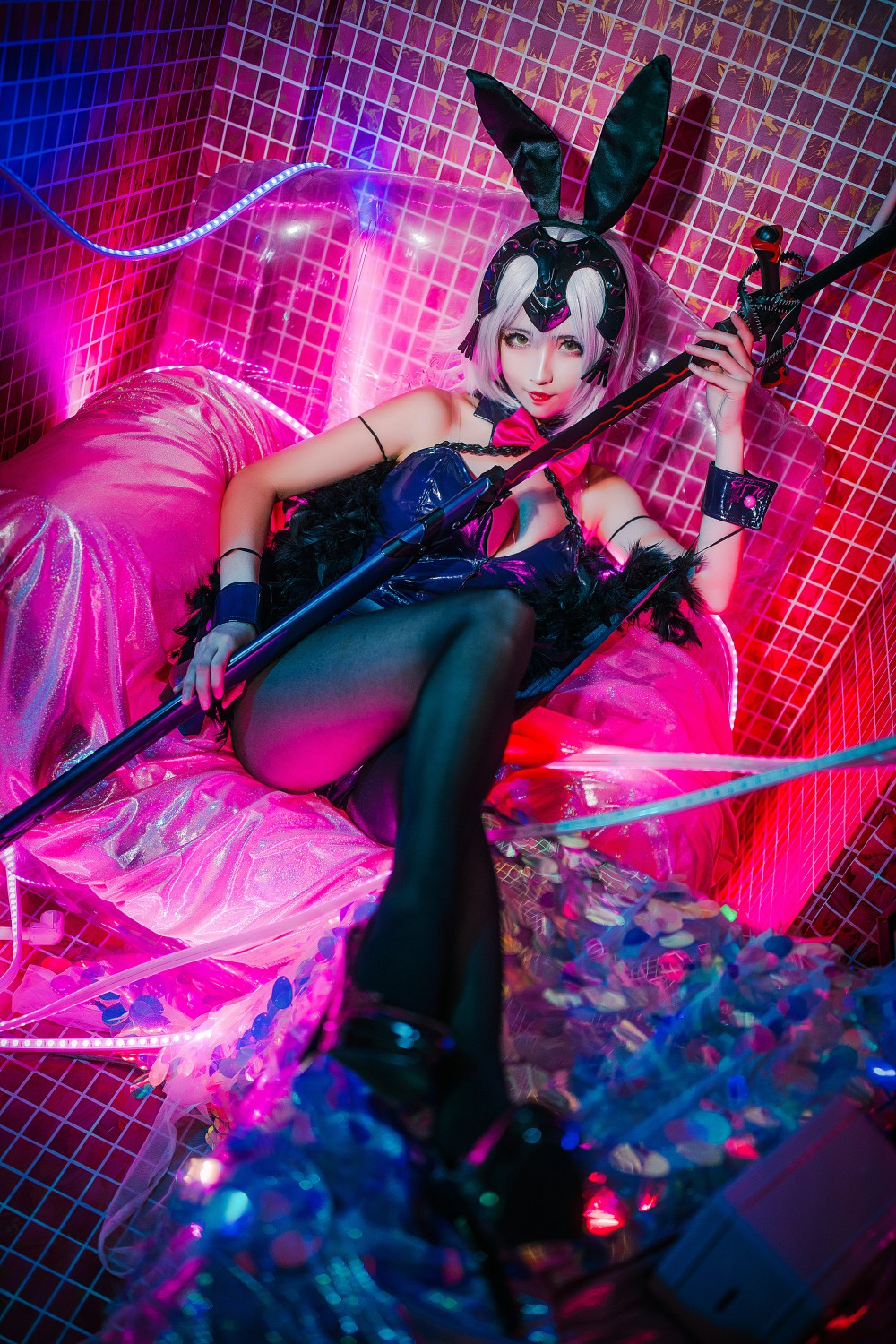 rioko凉凉子 性感兔女郎cosplay写真插图 rioko凉凉子 性感兔女郎cosplay写真插图