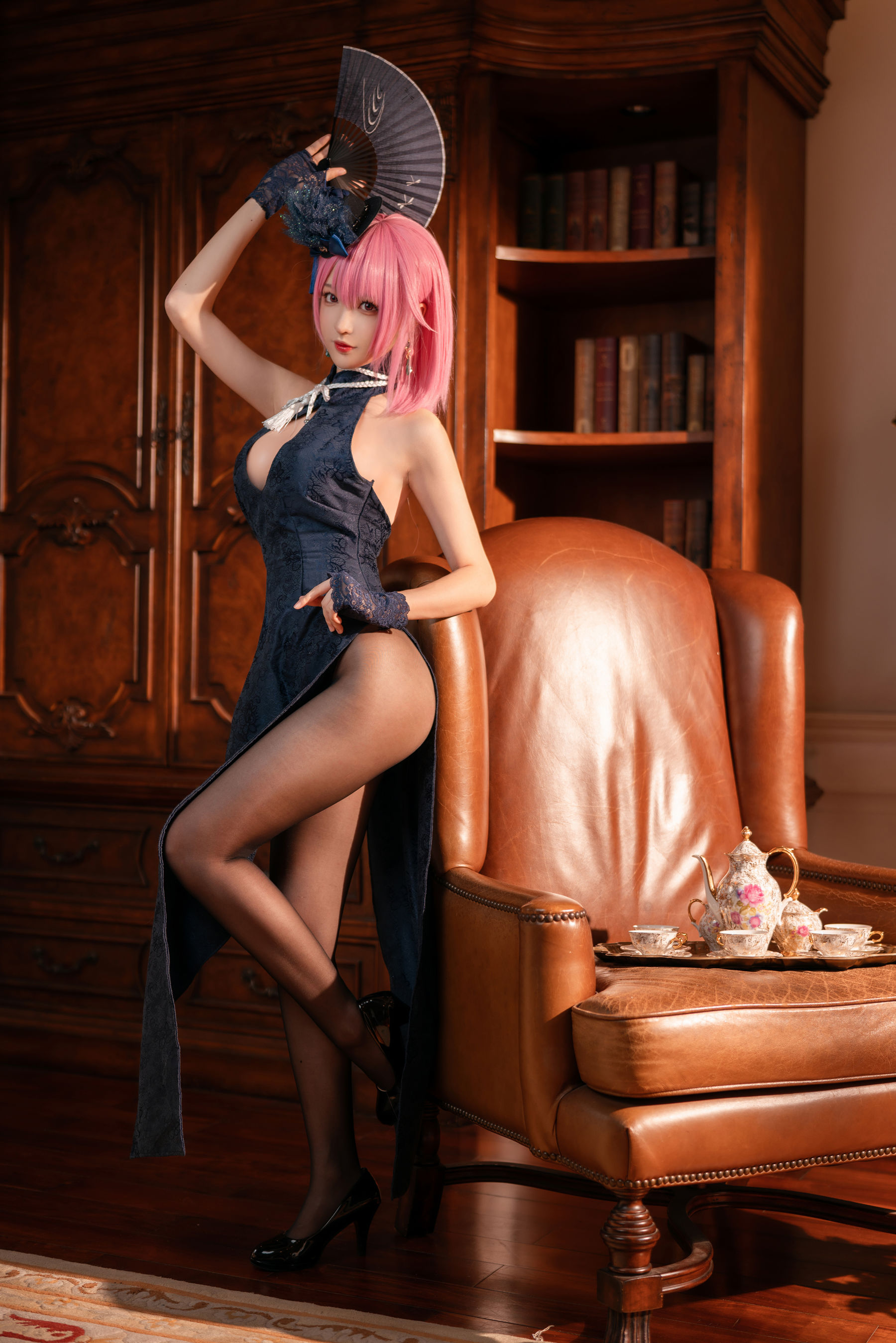 南宫 黑太子Cosplay 暗黑风格角色扮演摄影作品插图