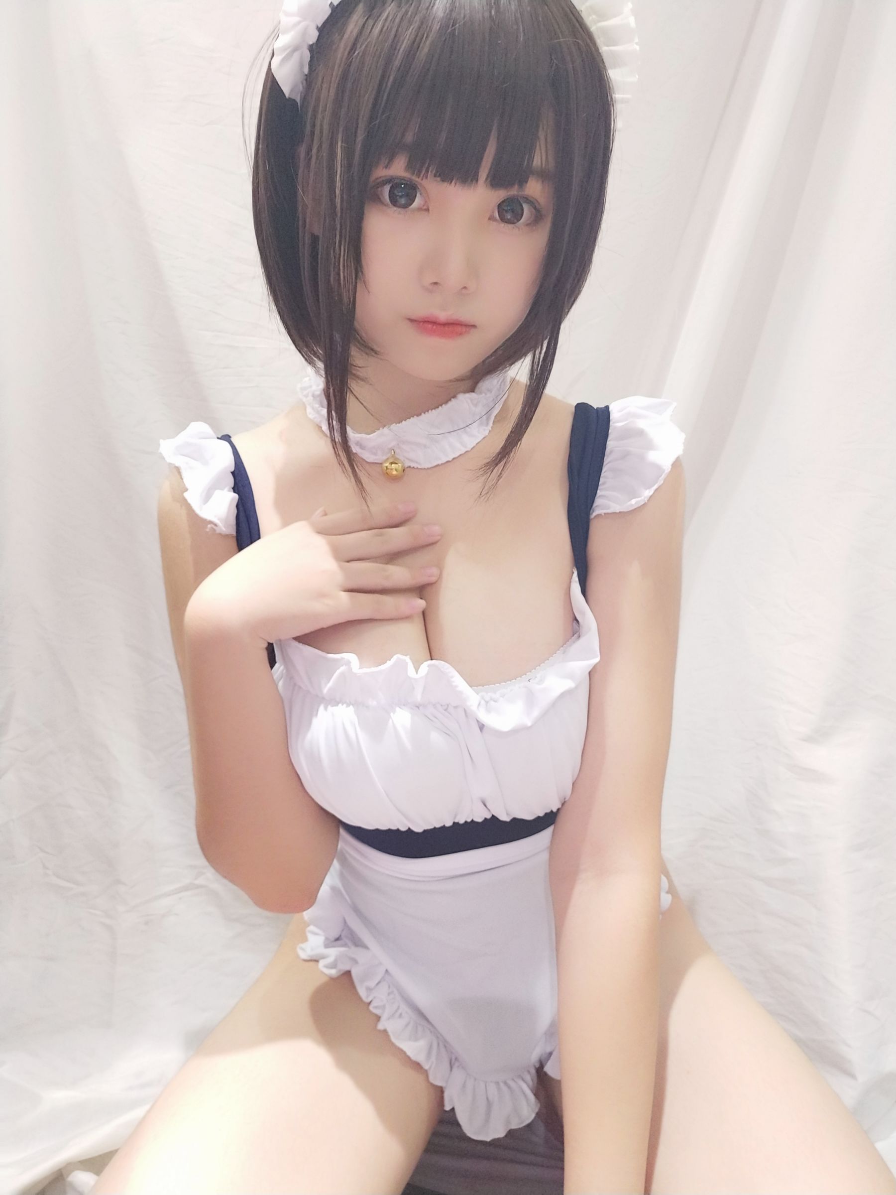 蜜汁猫裘 – 女仆死库水cosplay性感写真 二次元女仆泳装福利图集