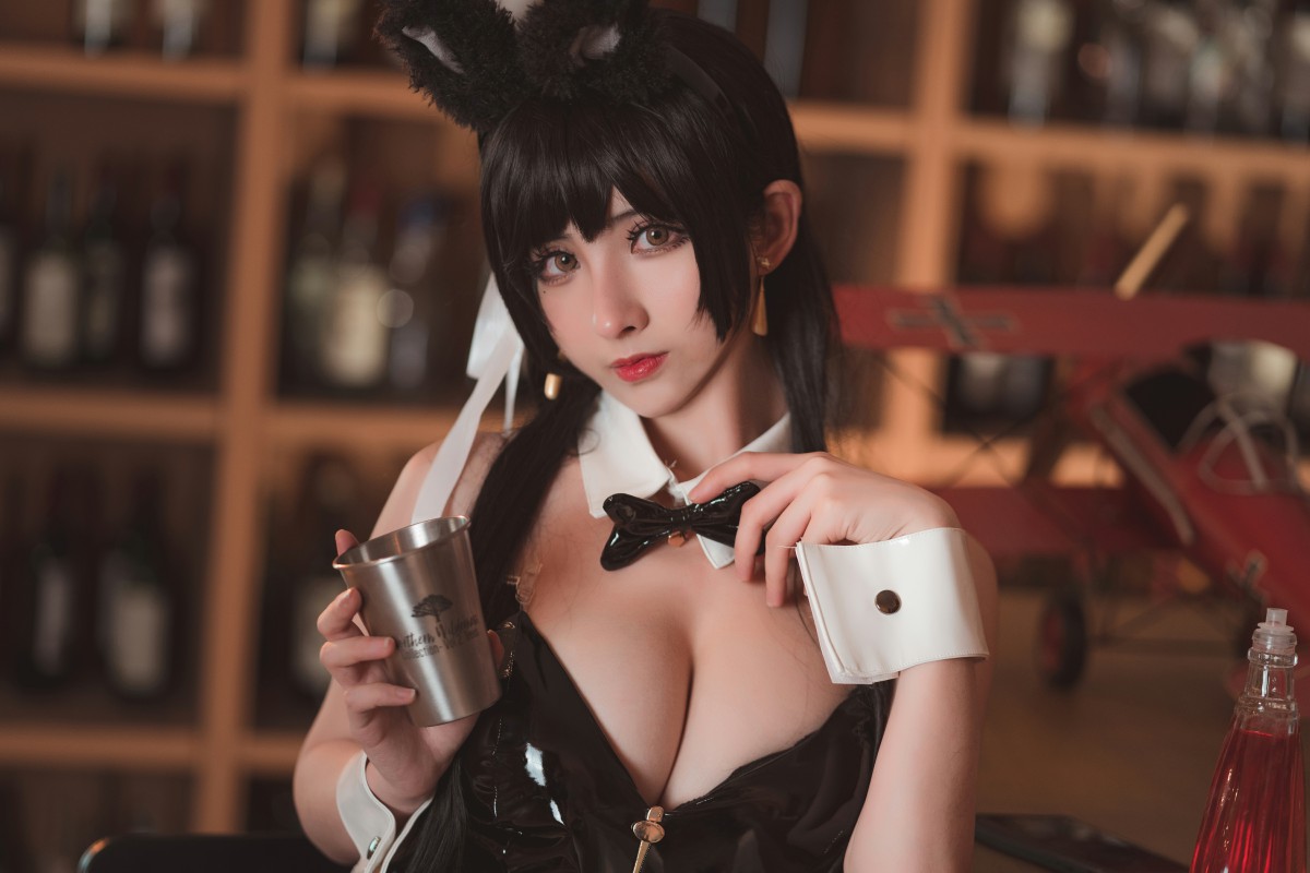 rioko凉凉子 爱宕兔女郎 Cosplay 性感写真 高清图集插图