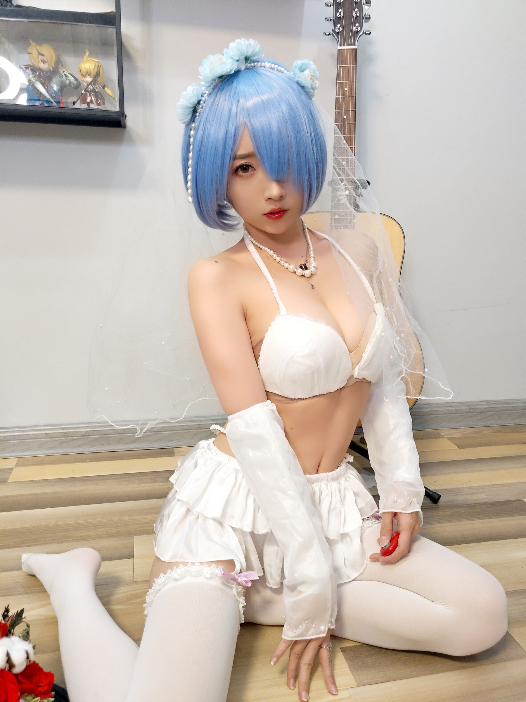 小女巫露娜 – 雷姆婚纱Cosplay 蕾姆婚纱摄影 女巫露娜Cos作品插图 小女巫露娜 – 雷姆婚纱Cosplay 蕾姆婚纱摄影 女巫露娜Cos作品插图