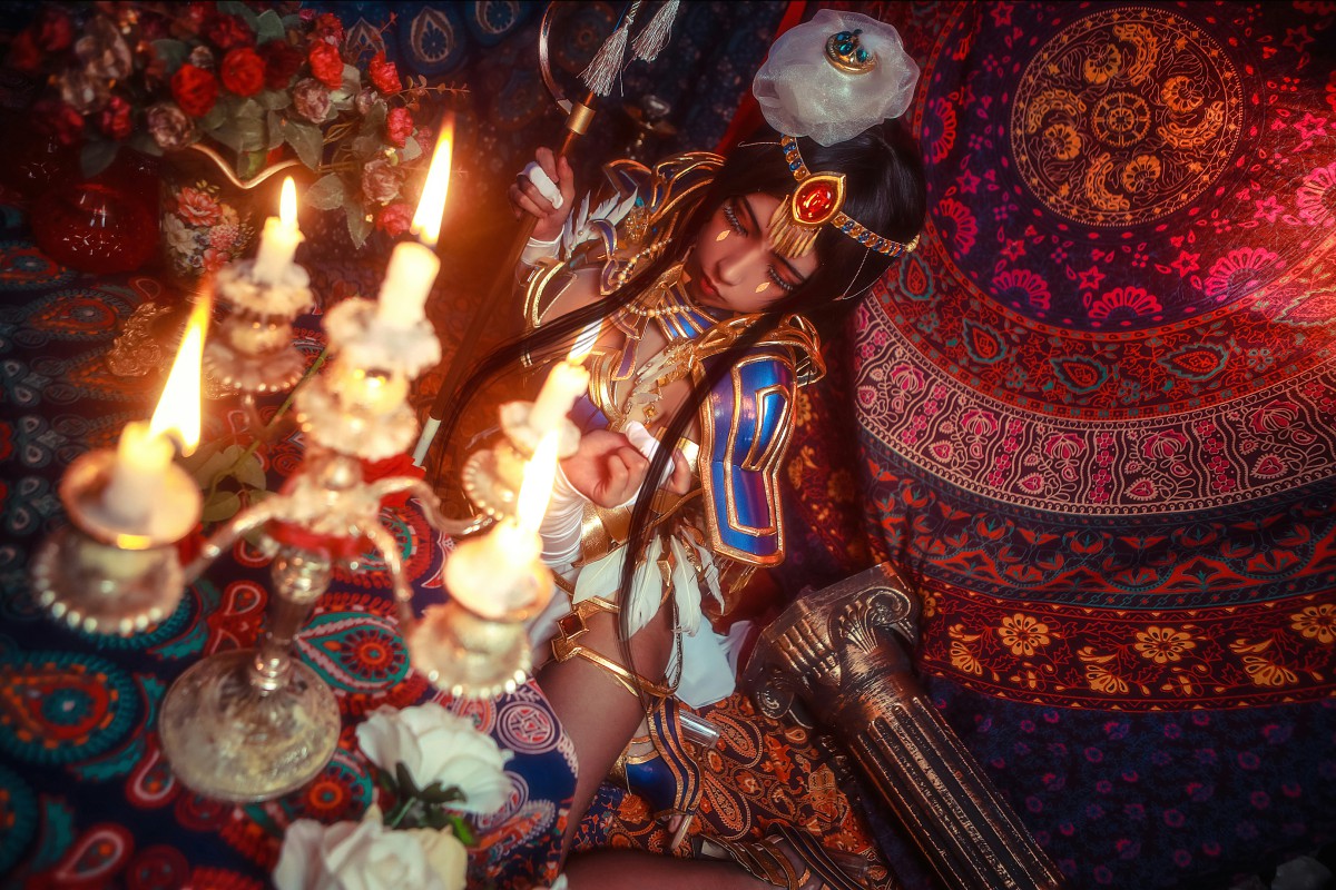 rioko凉凉子 山鲁佐德 cosplay 性感写真 动漫角色扮演插图