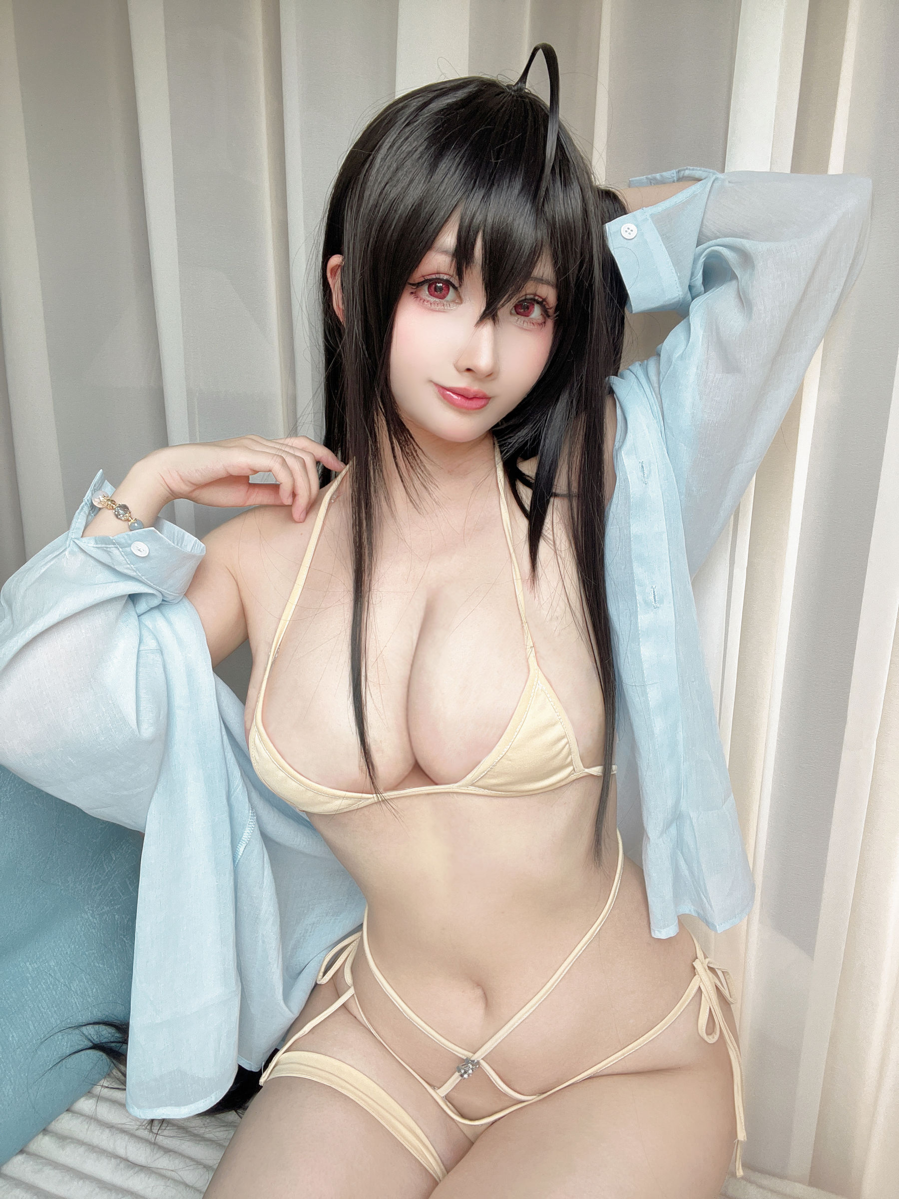 rioko凉凉子 大凤 海滨的白日美梦 Cosplay 性感写真 碧蓝航线插图 rioko凉凉子 大凤 海滨的白日美梦 Cosplay 性感写真 碧蓝航线插图