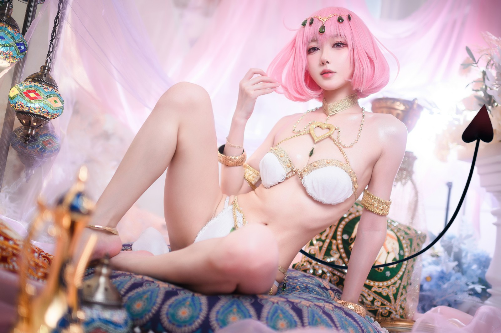 阿包也是兔娘 – 梦梦舞娘 Cosplay 高清写真合集插图