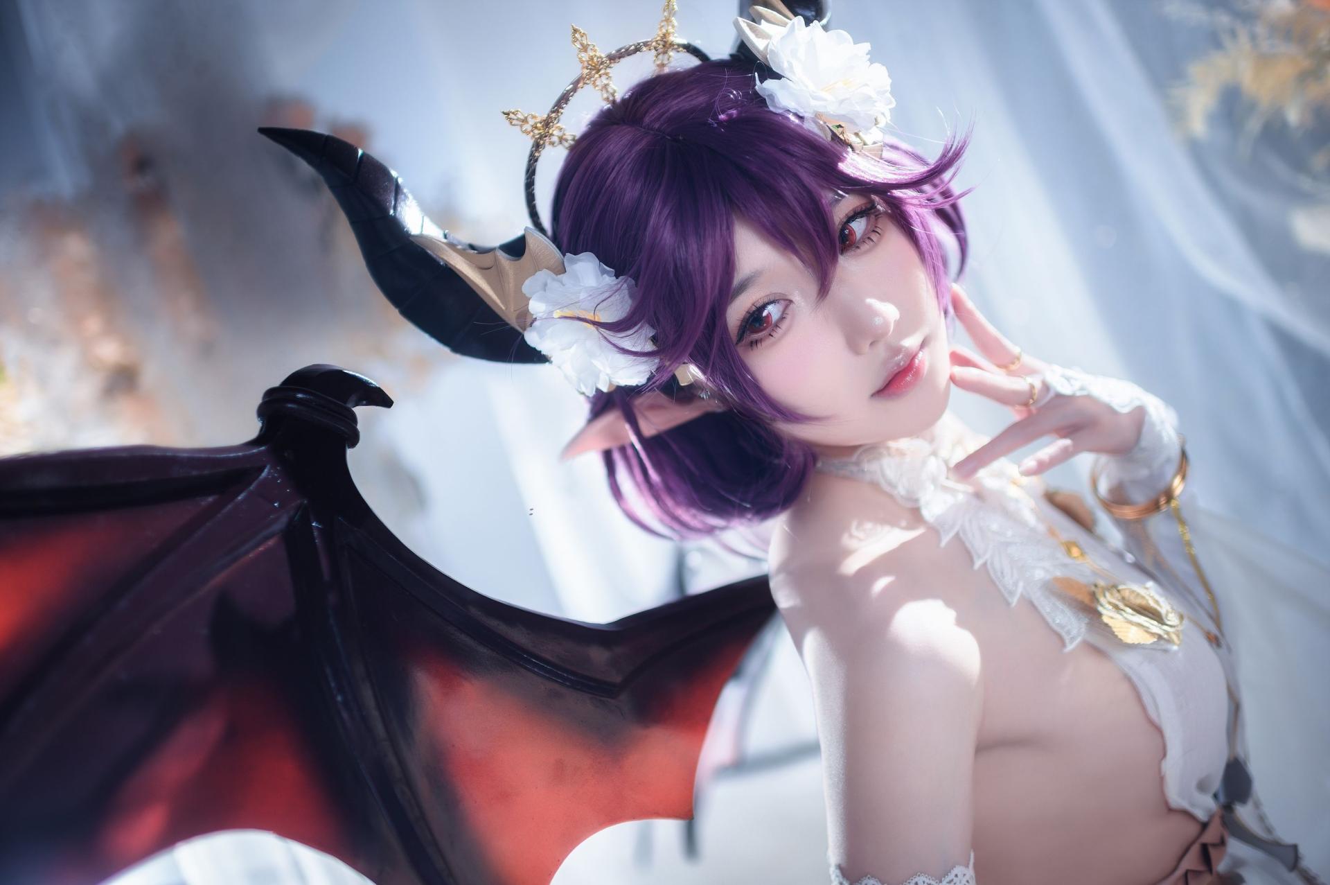 阿包也是兔娘 碧蓝幻想古蕾娅 龙娘cosplay 性感写真插图 阿包也是兔娘 碧蓝幻想古蕾娅 龙娘cosplay 性感写真插图