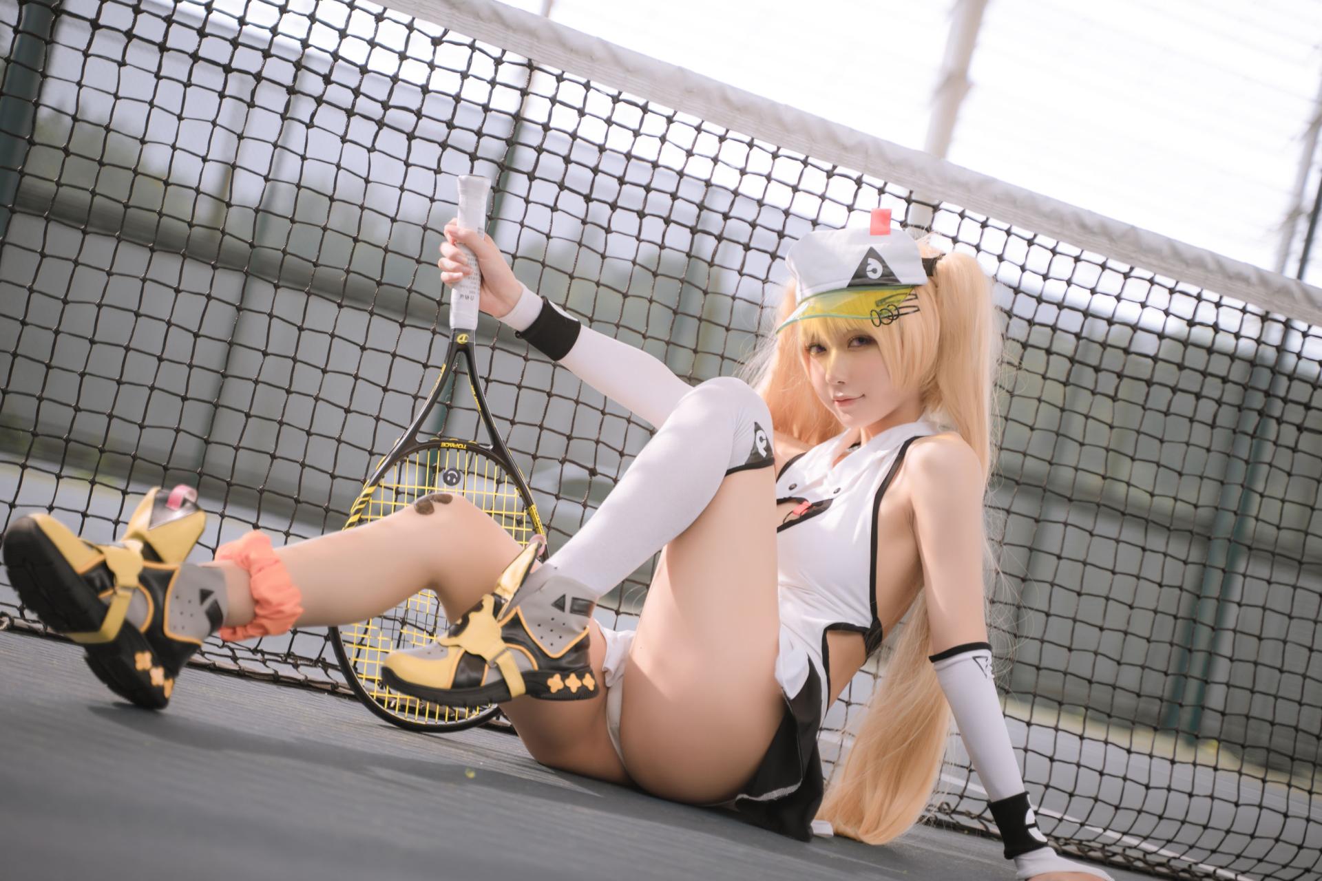 阿包也是兔娘 – 贝奇网球服 Cosplay 甜美写真 高清图集插图 阿包也是兔娘 – 贝奇网球服 Cosplay 甜美写真 高清图集插图