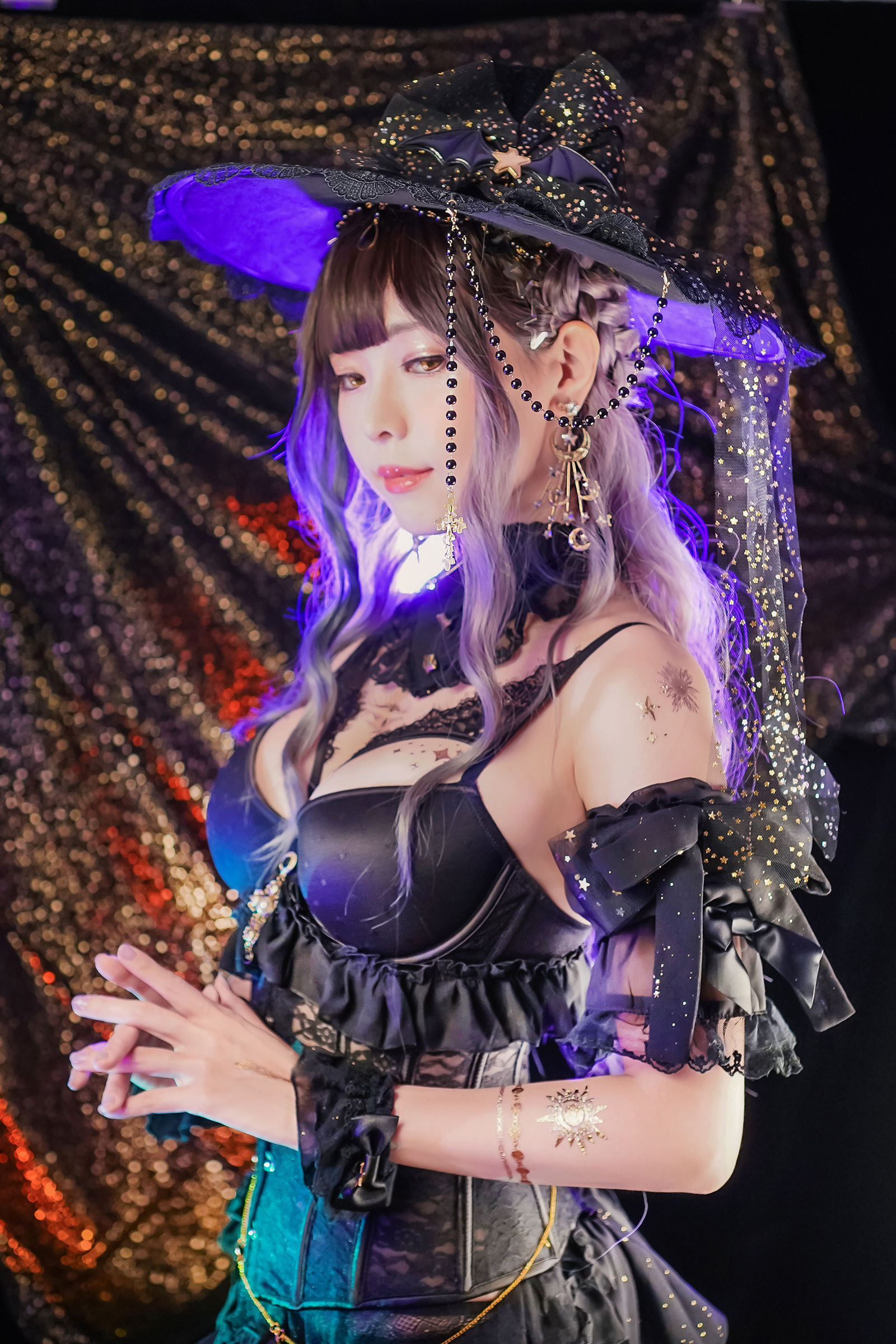 Ely_eee(ElyEE子) Astrology Witch Cosplay Enchanting Spellcaster插图 Ely_eee(ElyEE子) Astrology Witch Cosplay Enchanting Spellcaster插图