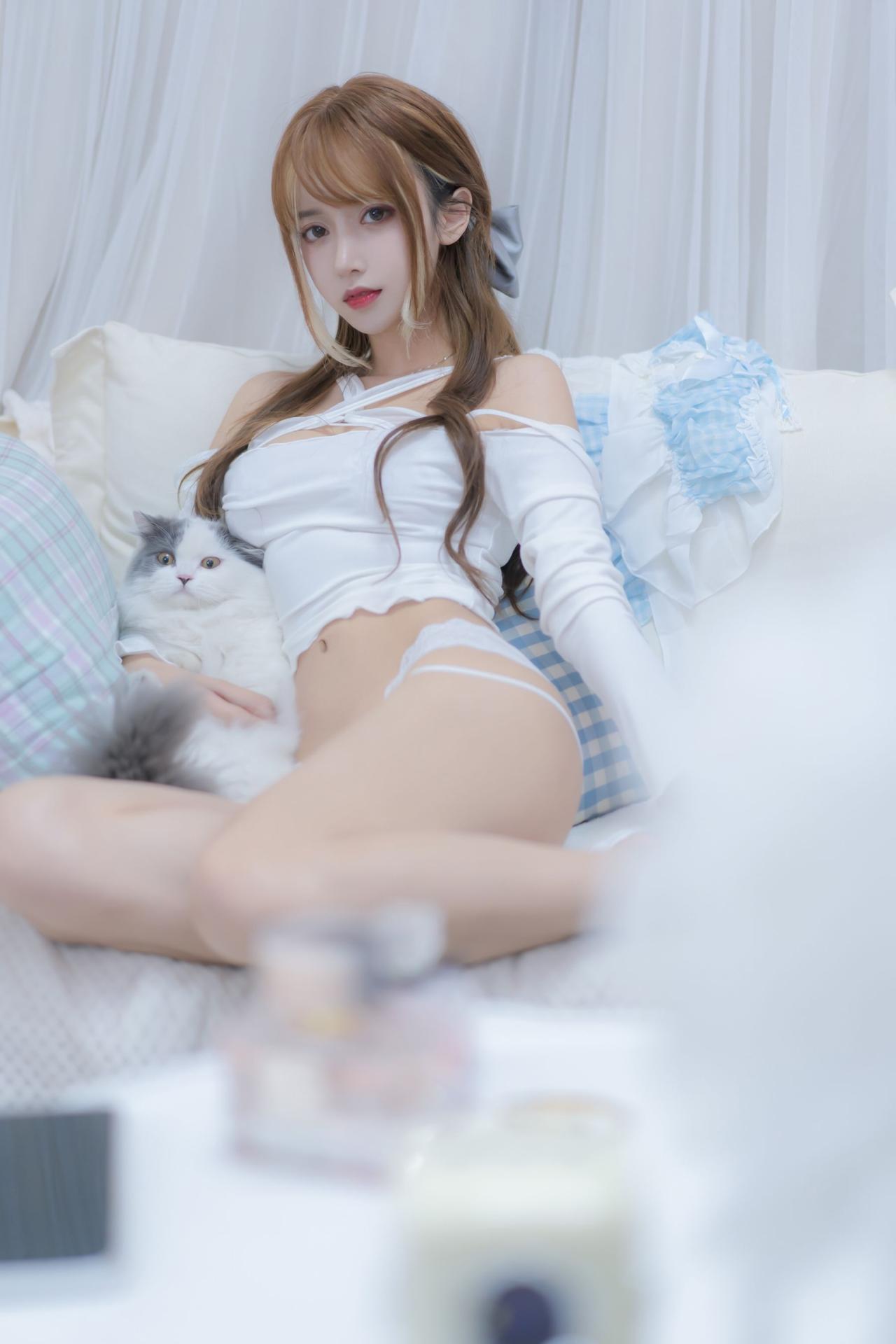 过期米线线喵 – 我和猫 cosplay写真集 二次元猫娘主题摄影插图