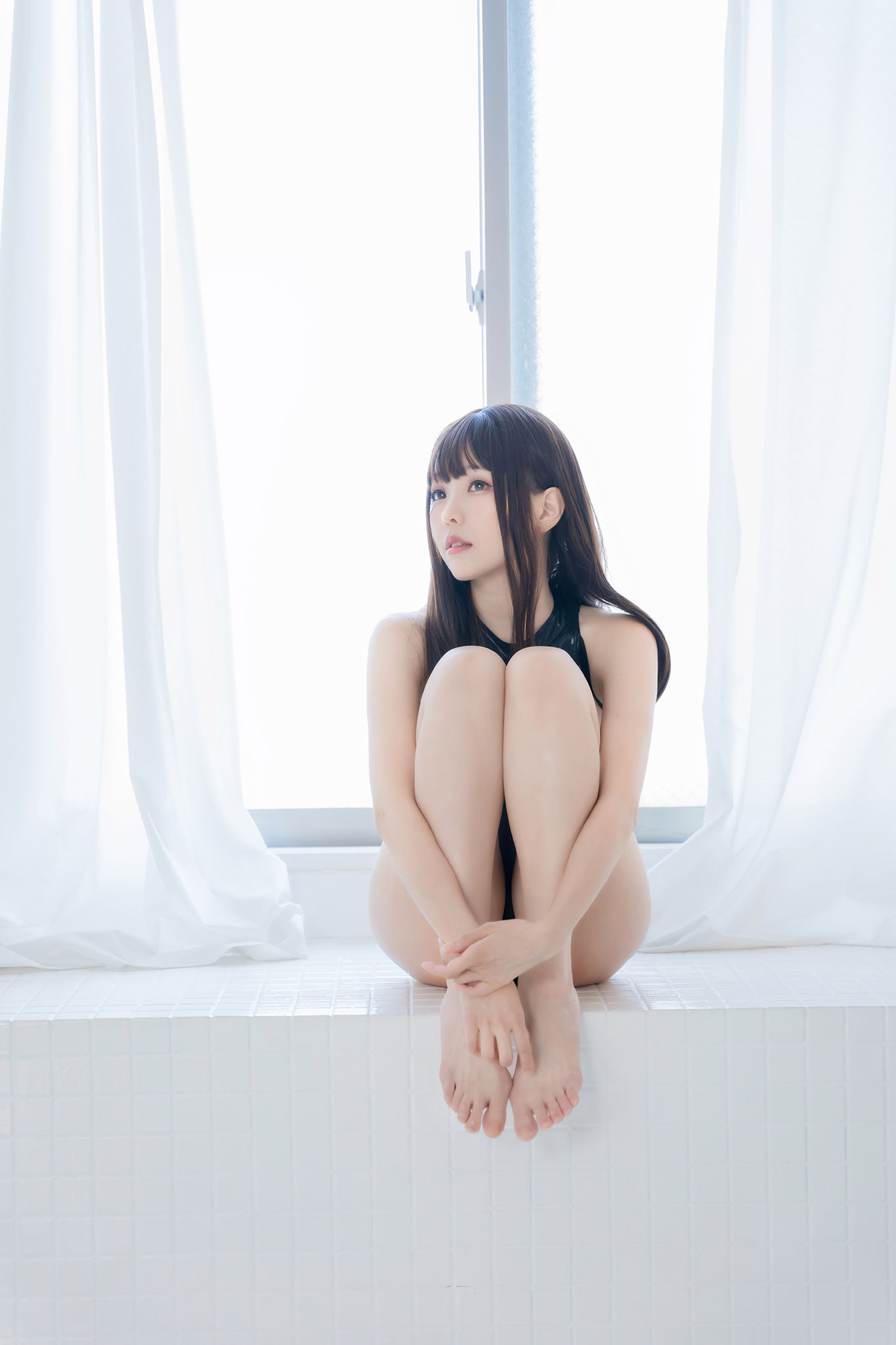 Ely_eee(ElyEE子) 競泳水手服 Cosplay写真集插图