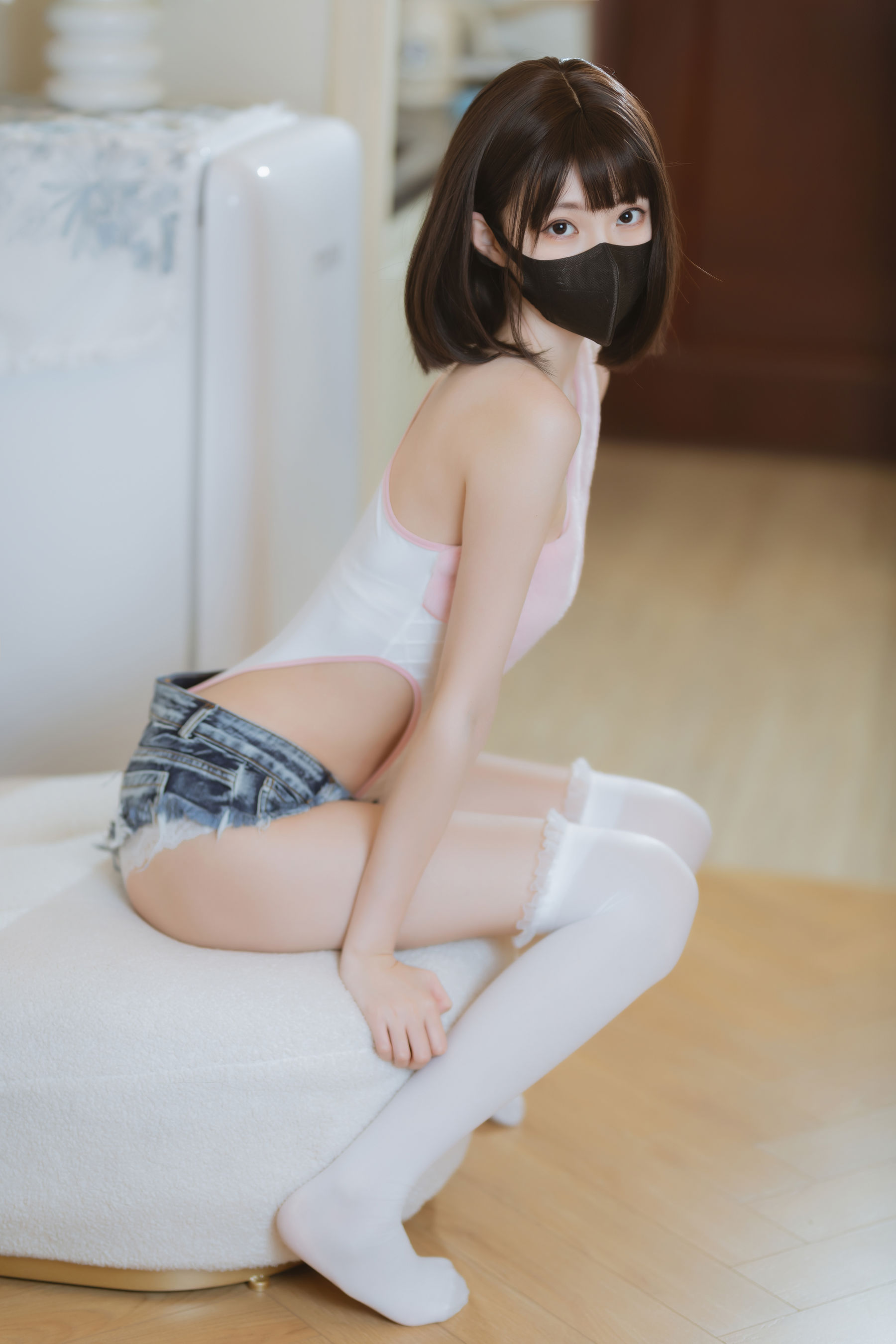 许岚 – 夏日清凉冰淇淋少女写真插图