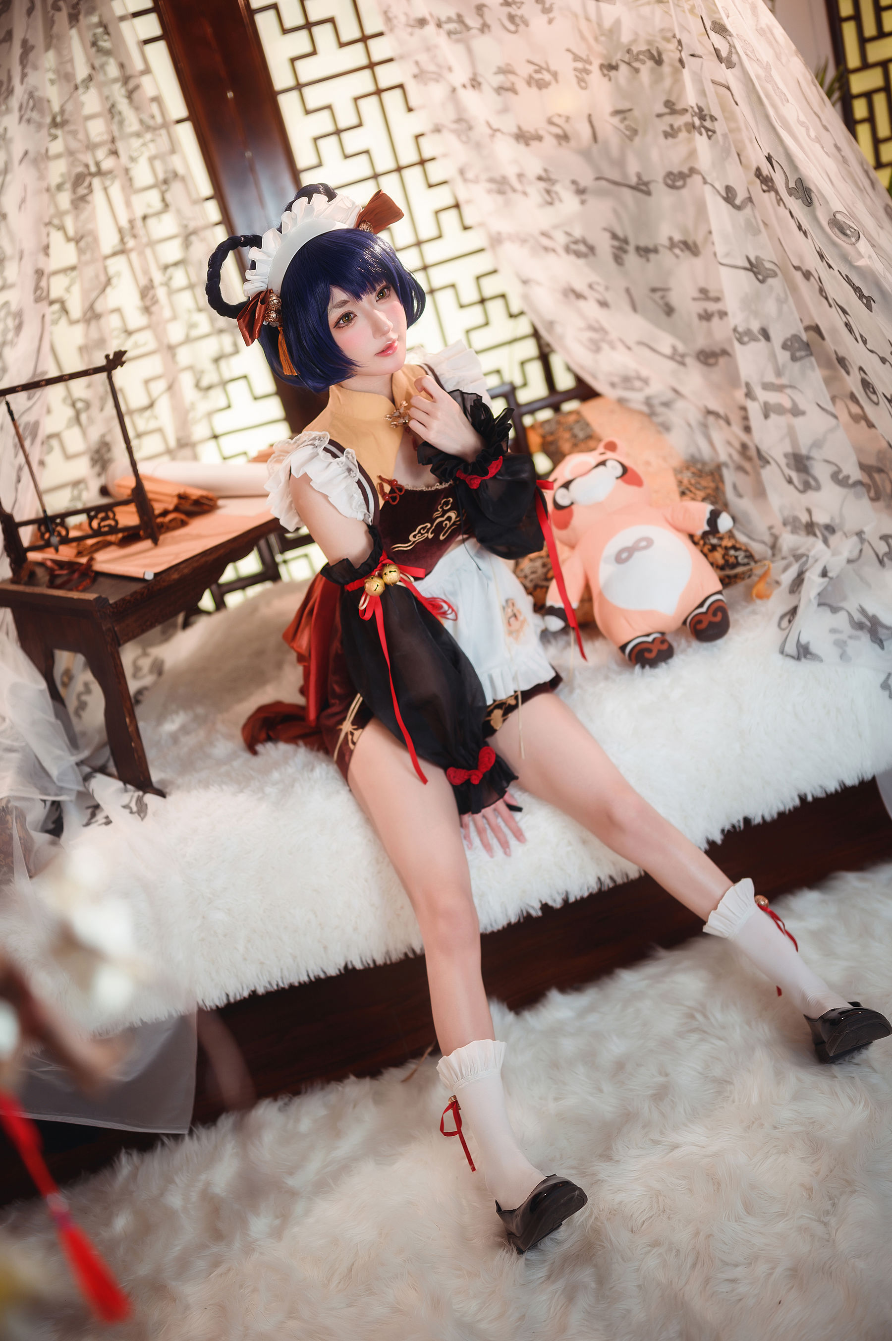 阿包也是兔娘 – 原神 香菱 cosplay 精美摄影 高清图集插图 阿包也是兔娘 – 原神 香菱 cosplay 精美摄影 高清图集插图