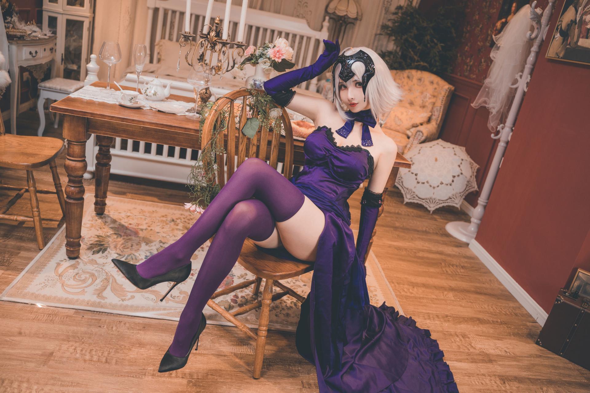 rioko凉凉子 醉贞 Cosplay 国风汉服写真 古风摄影作品集插图