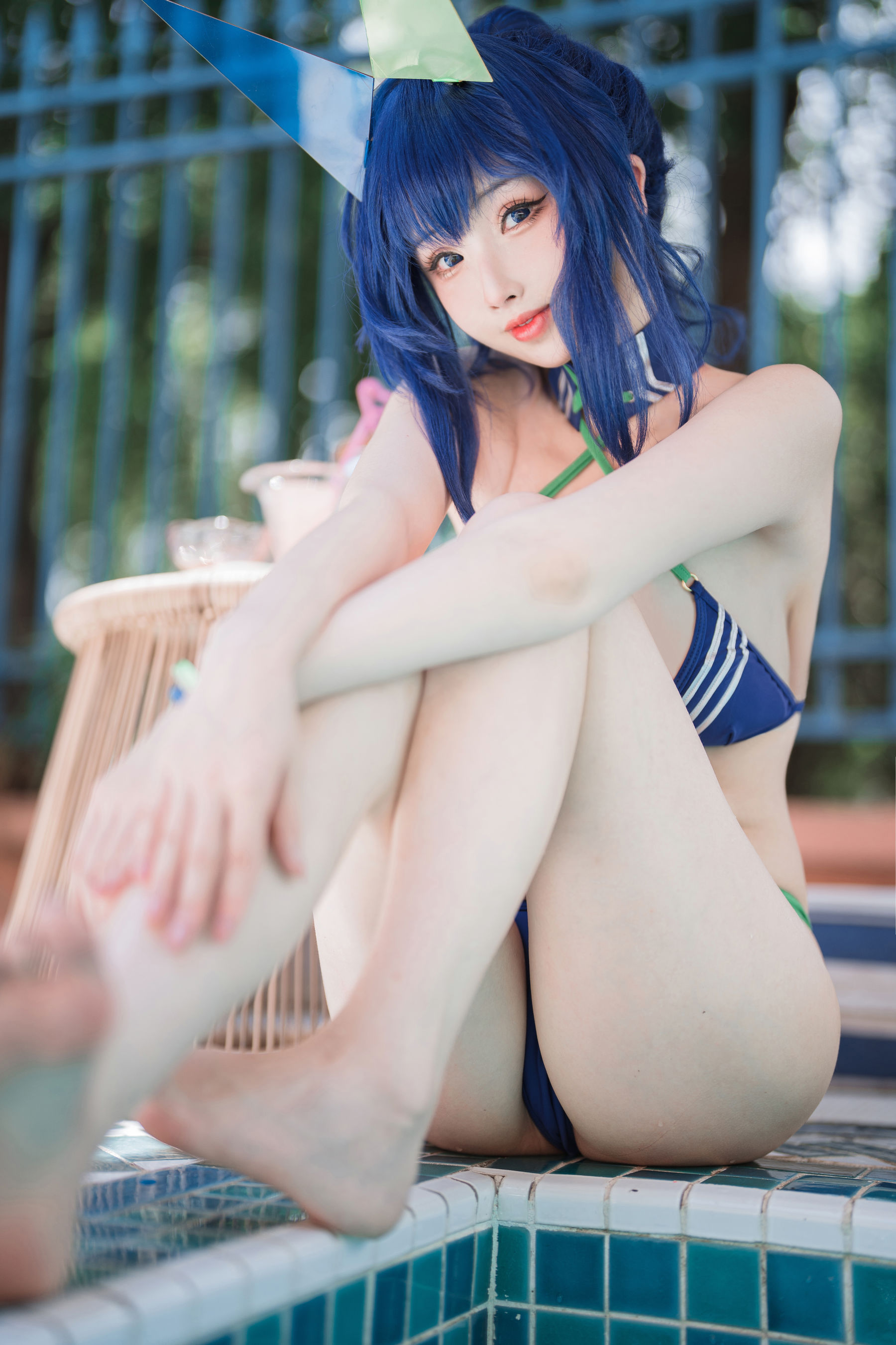 rioko凉凉子 碧蓝航线花园 cosplay 高清写真 角色扮演 二次元美图插图