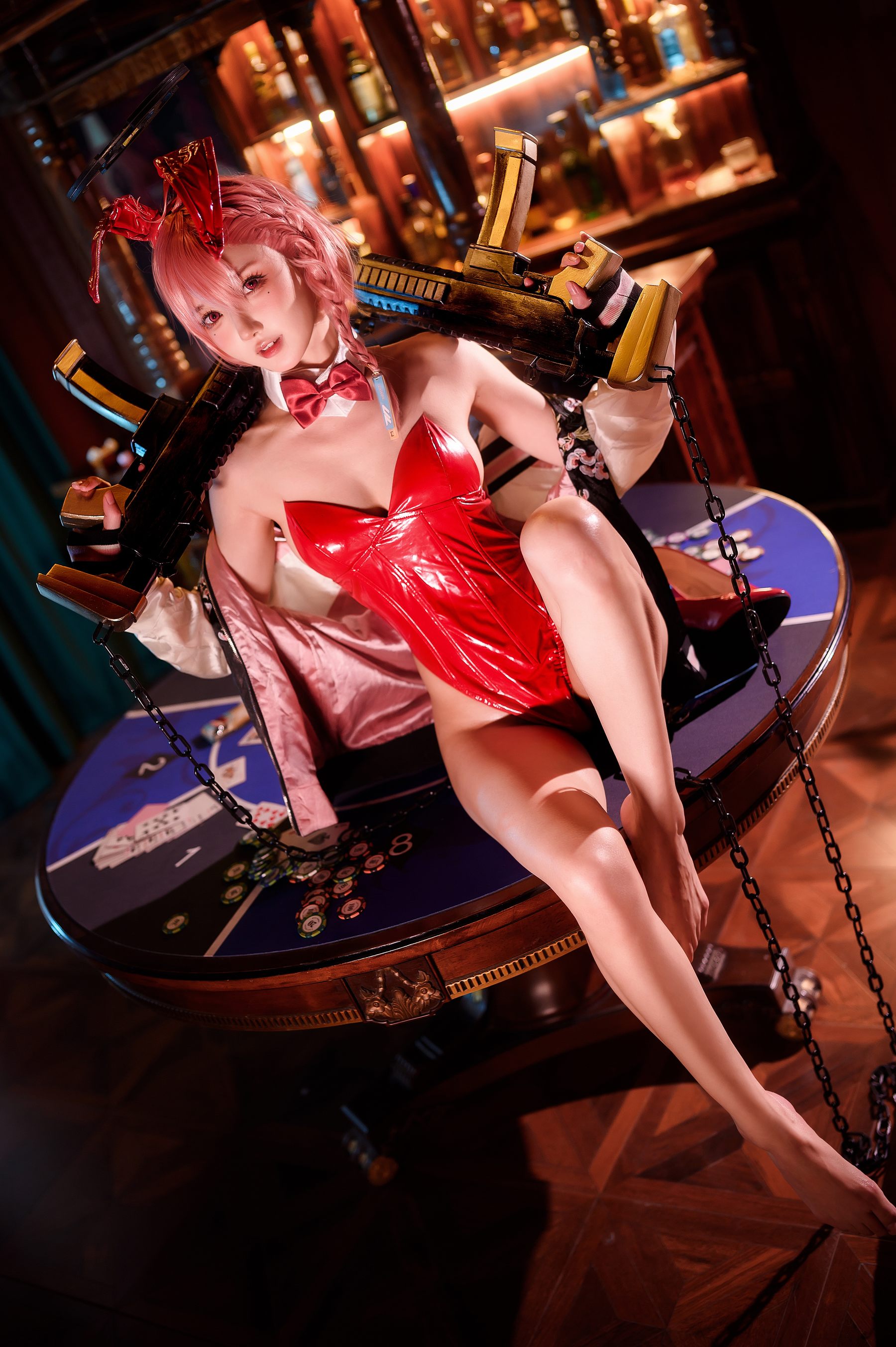 阿包也是兔娘 – 兔女郎 美甘尼禄 Cosplay 性感写真