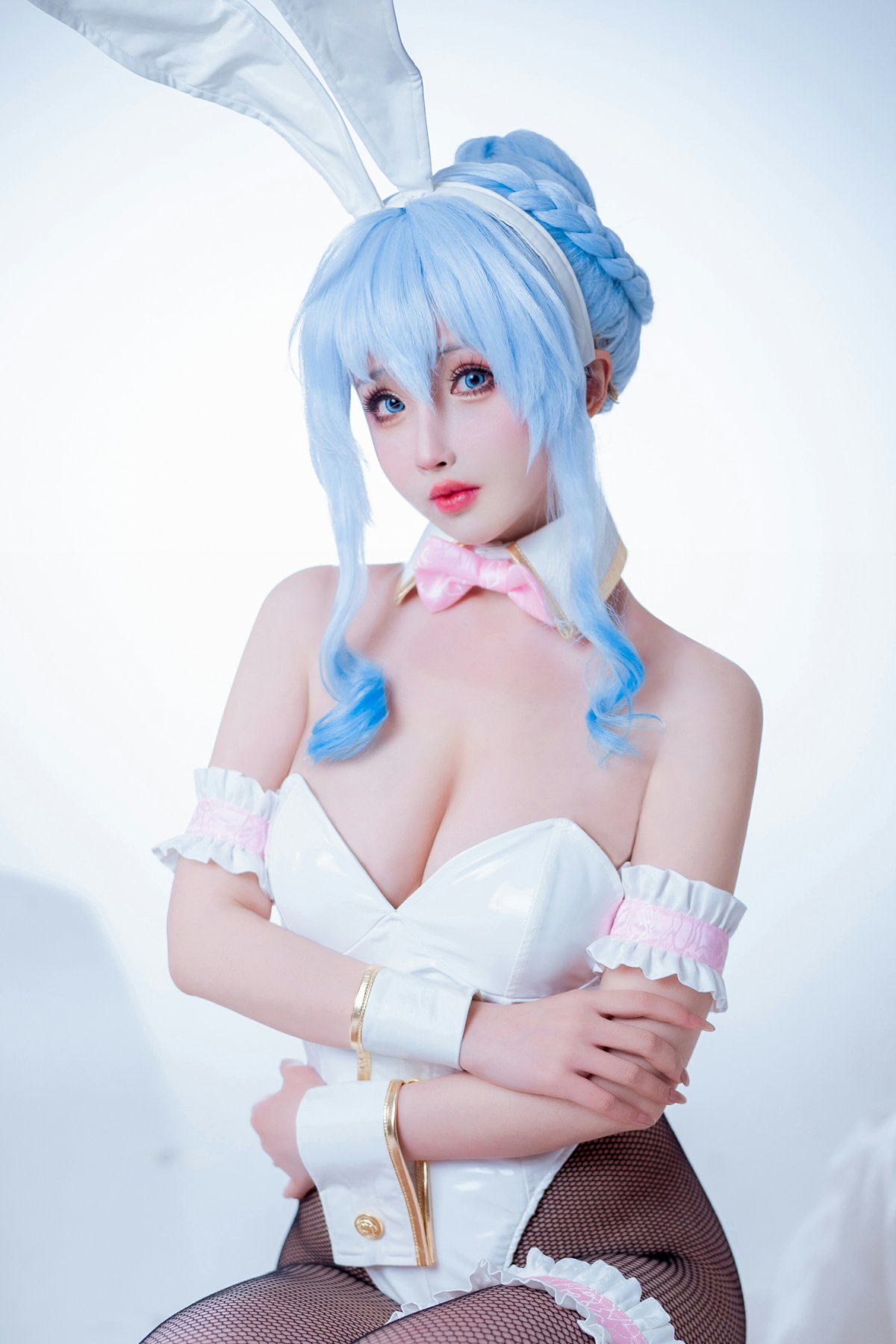 rioko凉凉子 雪女兔女郎 Cosplay 性感写真 冰雪魅惑