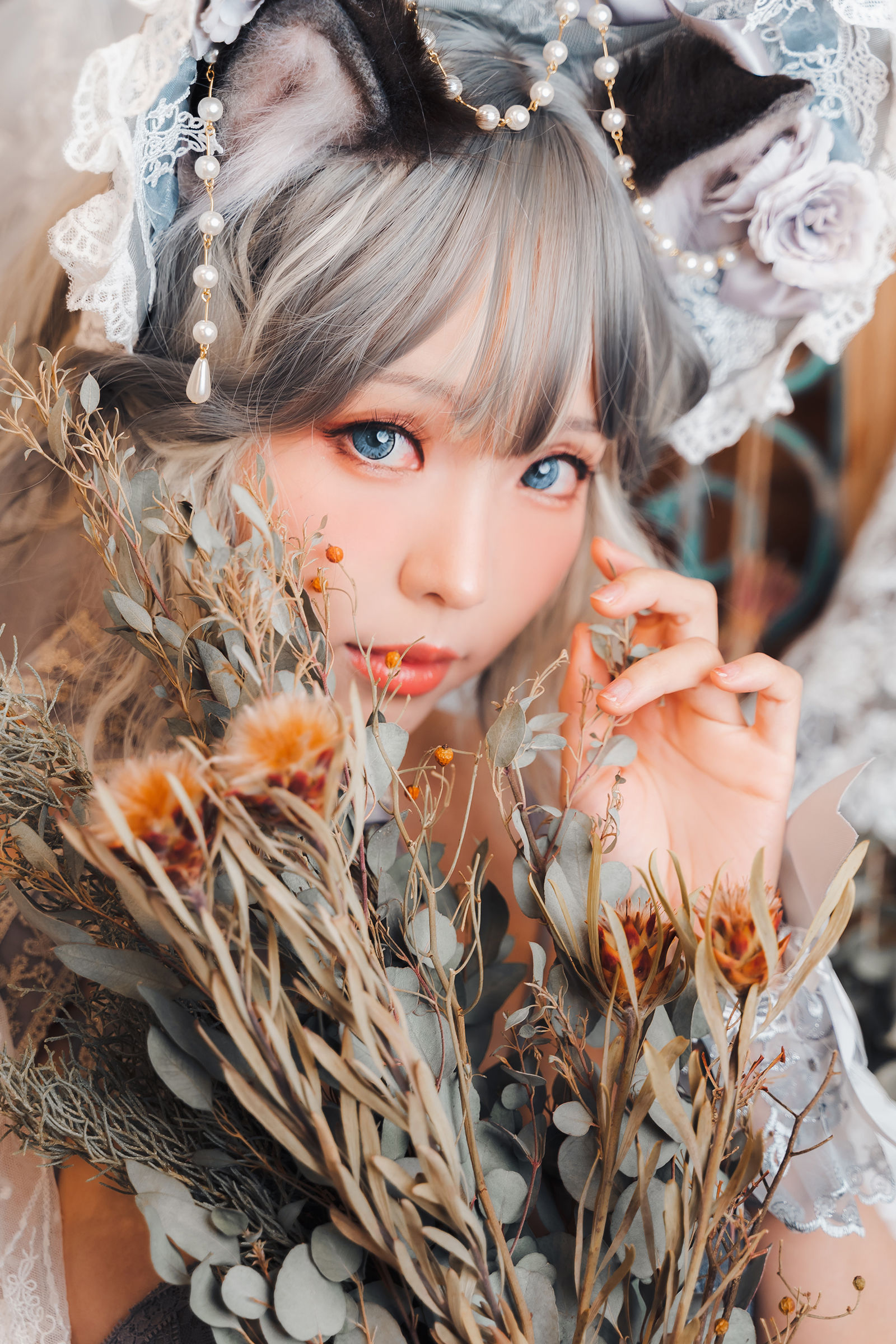 Ely_eee(ElyEE子) – agdoll Cat Doll 布偶貓少女人形 Cosplay 寫真插图