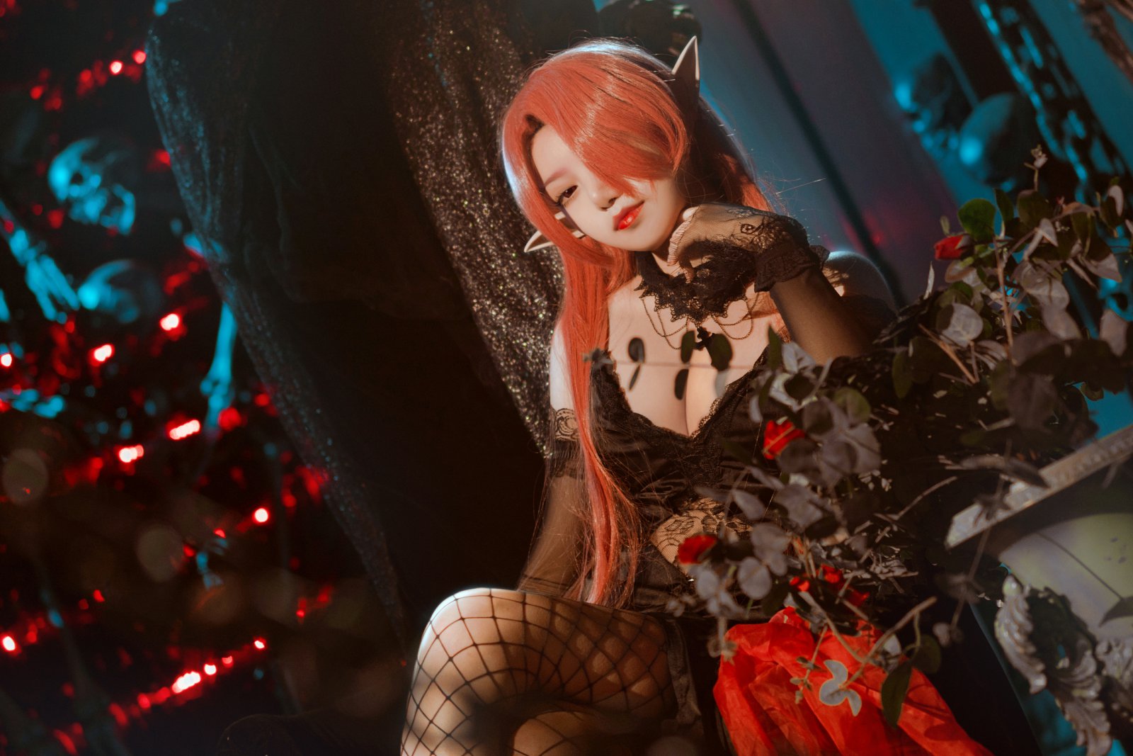 eloise软软 – 碧蓝伯爵cosplay高清写真 碧蓝航线角色扮演图片插图