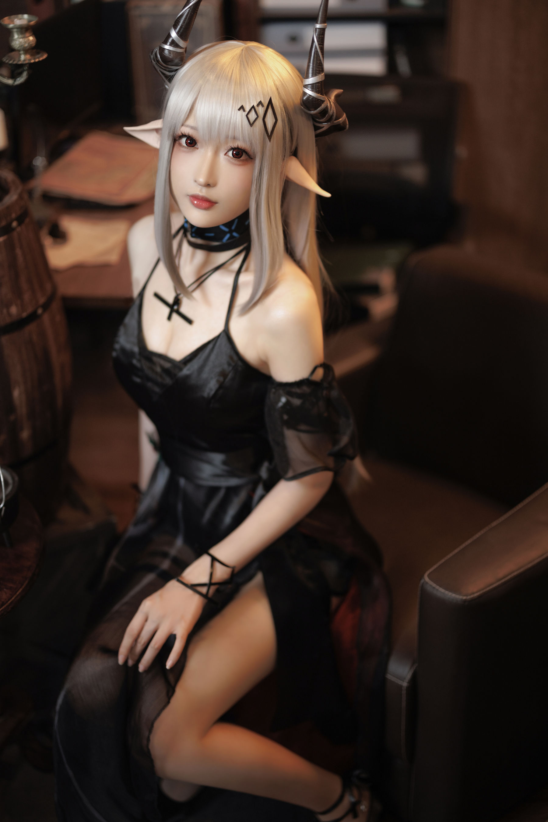 南宫 泥岩礼服 Cosplay 高清摄影作品 角色扮演艺术照插图