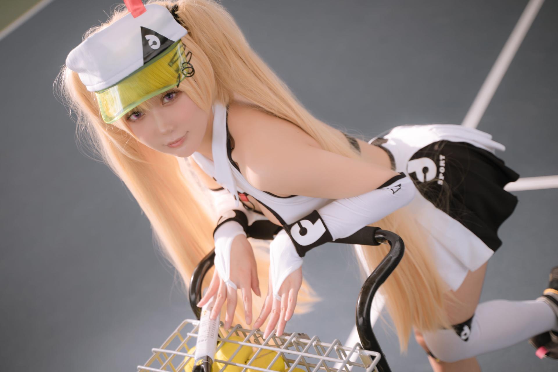 阿包也是兔娘 – 贝奇网球服 Cosplay 甜美写真 高清图集插图 阿包也是兔娘 – 贝奇网球服 Cosplay 甜美写真 高清图集插图