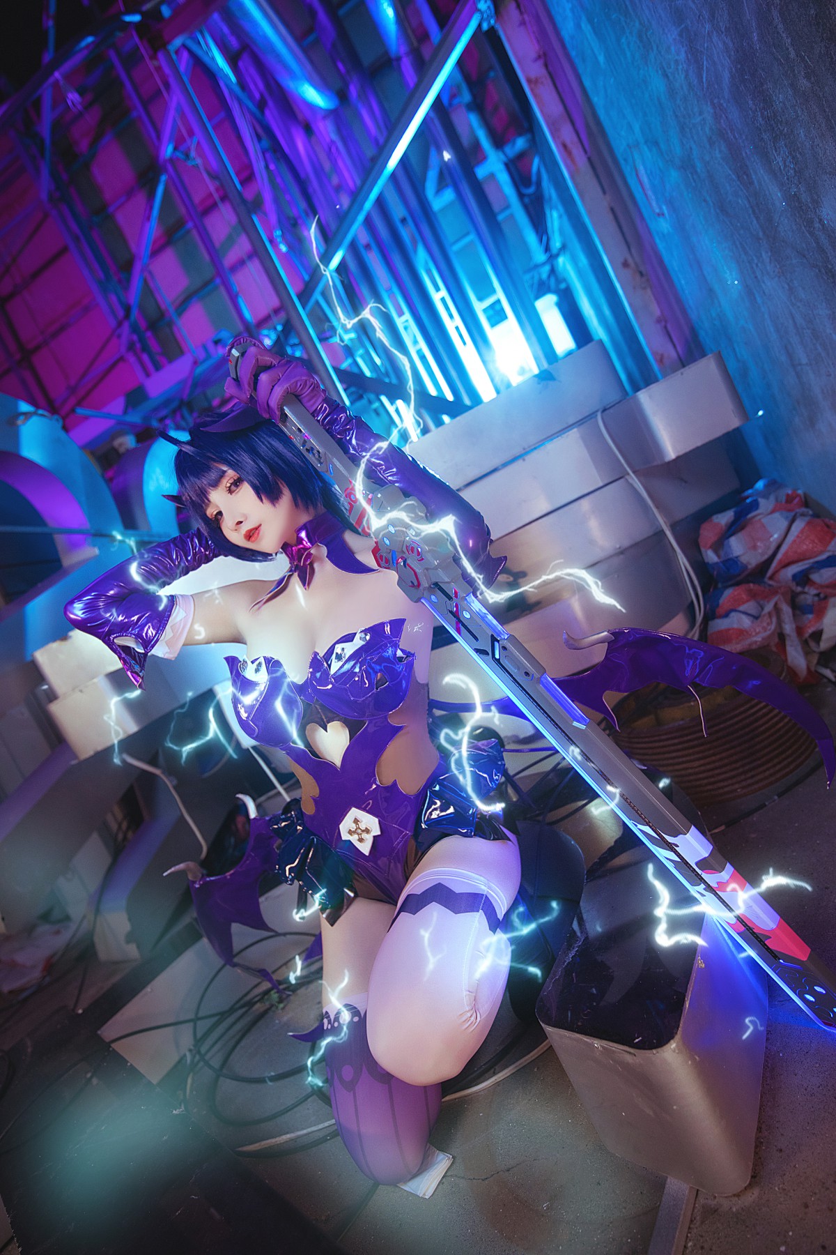 rioko凉凉子 魅魔芽衣 cosplay 魅惑写真 恶魔契约 暗黑系插图 rioko凉凉子 魅魔芽衣 cosplay 魅惑写真 恶魔契约 暗黑系插图