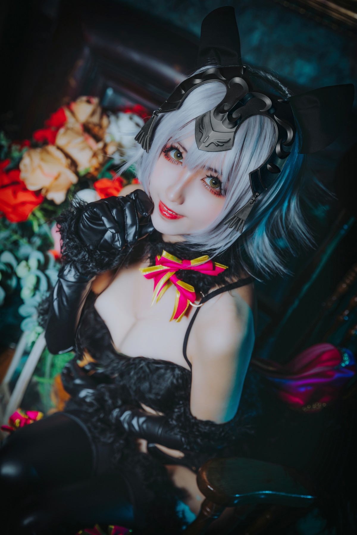 rioko凉凉子 黑色贞德 Cosplay 高清写真 动漫角色扮演 贞德Alter 暗黑风格插图 rioko凉凉子 黑色贞德 Cosplay 高清写真 动漫角色扮演 贞德Alter 暗黑风格插图