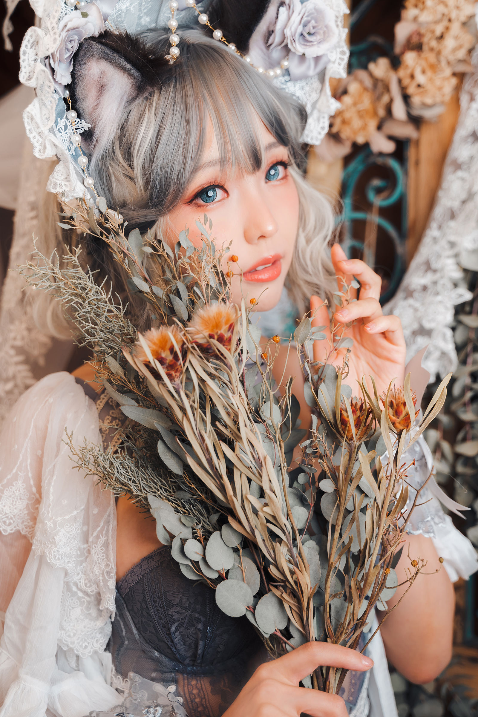 Ely_eee(ElyEE子) – agdoll Cat Doll 布偶貓少女人形 Cosplay 寫真插图