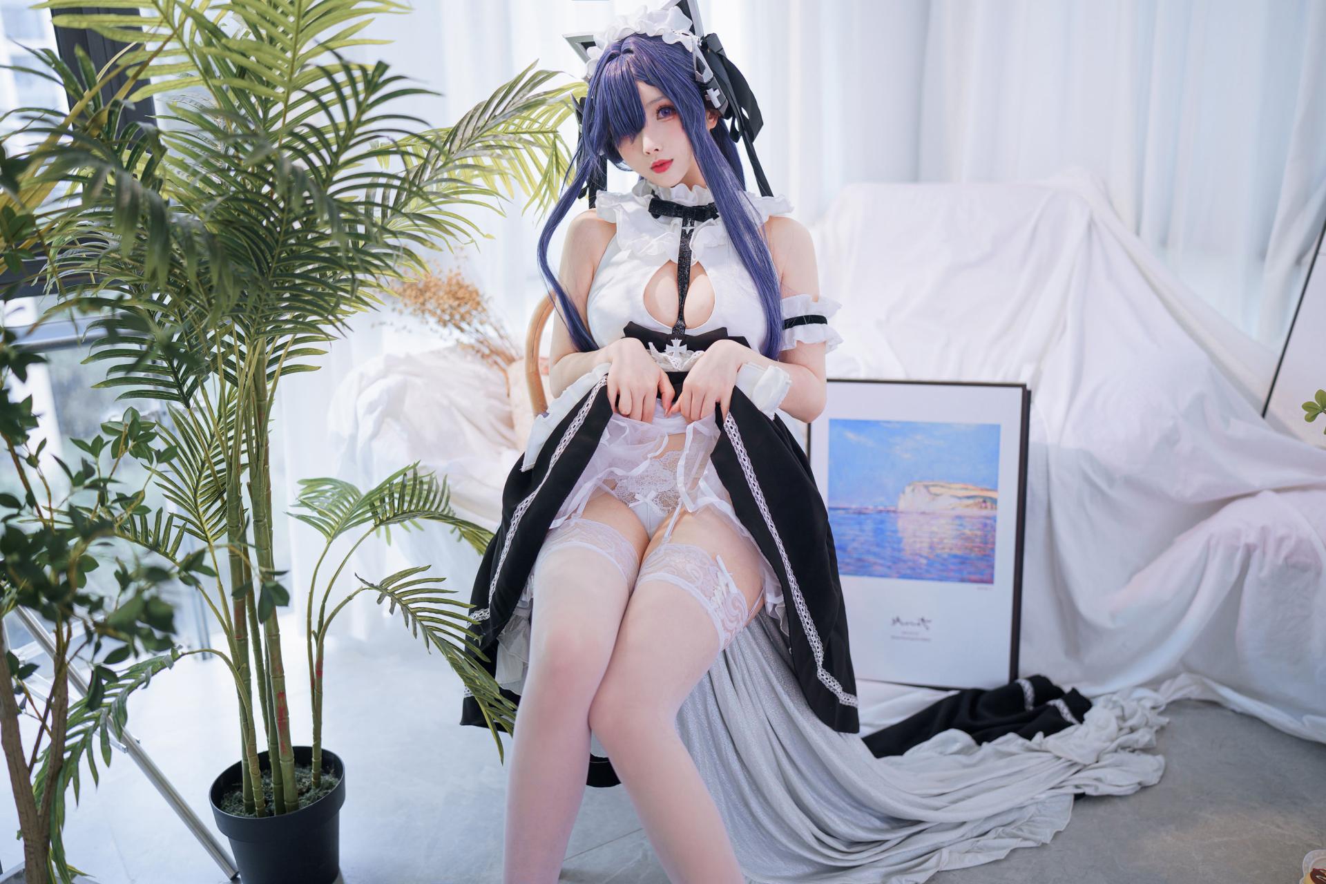 rioko凉凉子 奥古斯特女仆装 cosplay 高清美图 性感写真插图 rioko凉凉子 奥古斯特女仆装 cosplay 高清美图 性感写真插图