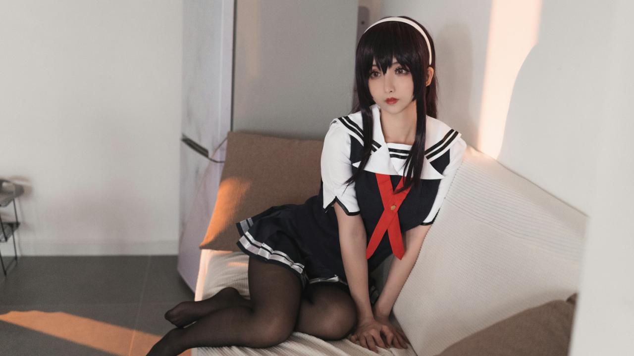 rioko凉凉子 – 学姐cosplay写真 动漫角色扮演摄影作品集插图
