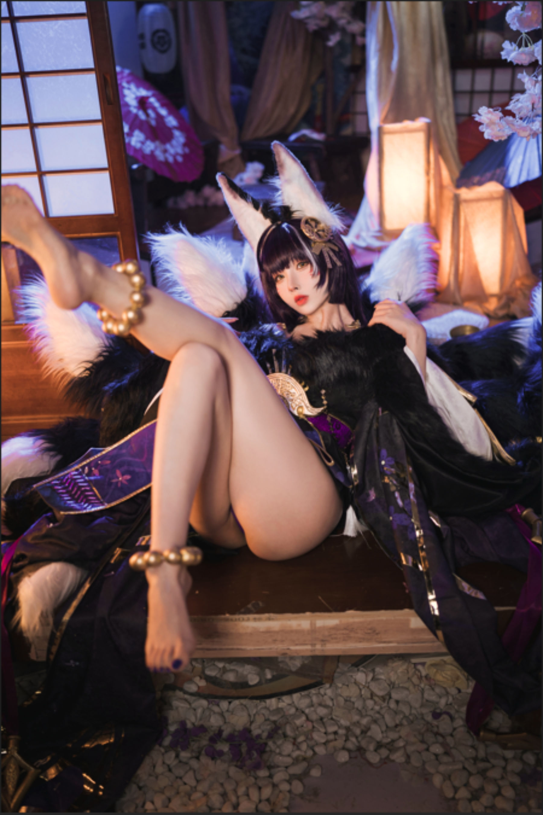 rioko凉凉子 妄想航线武藏 Cosplay 高清写真图集插图