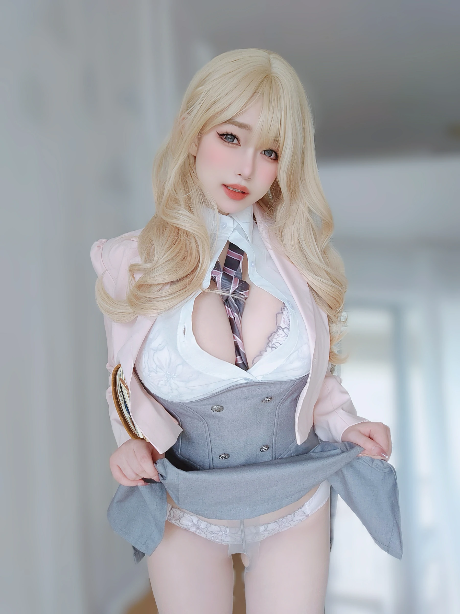 女主K – 催眠傲娇前辈 Cosplay 角色扮演 二次元美少女插图 女主K – 催眠傲娇前辈 Cosplay 角色扮演 二次元美少女插图