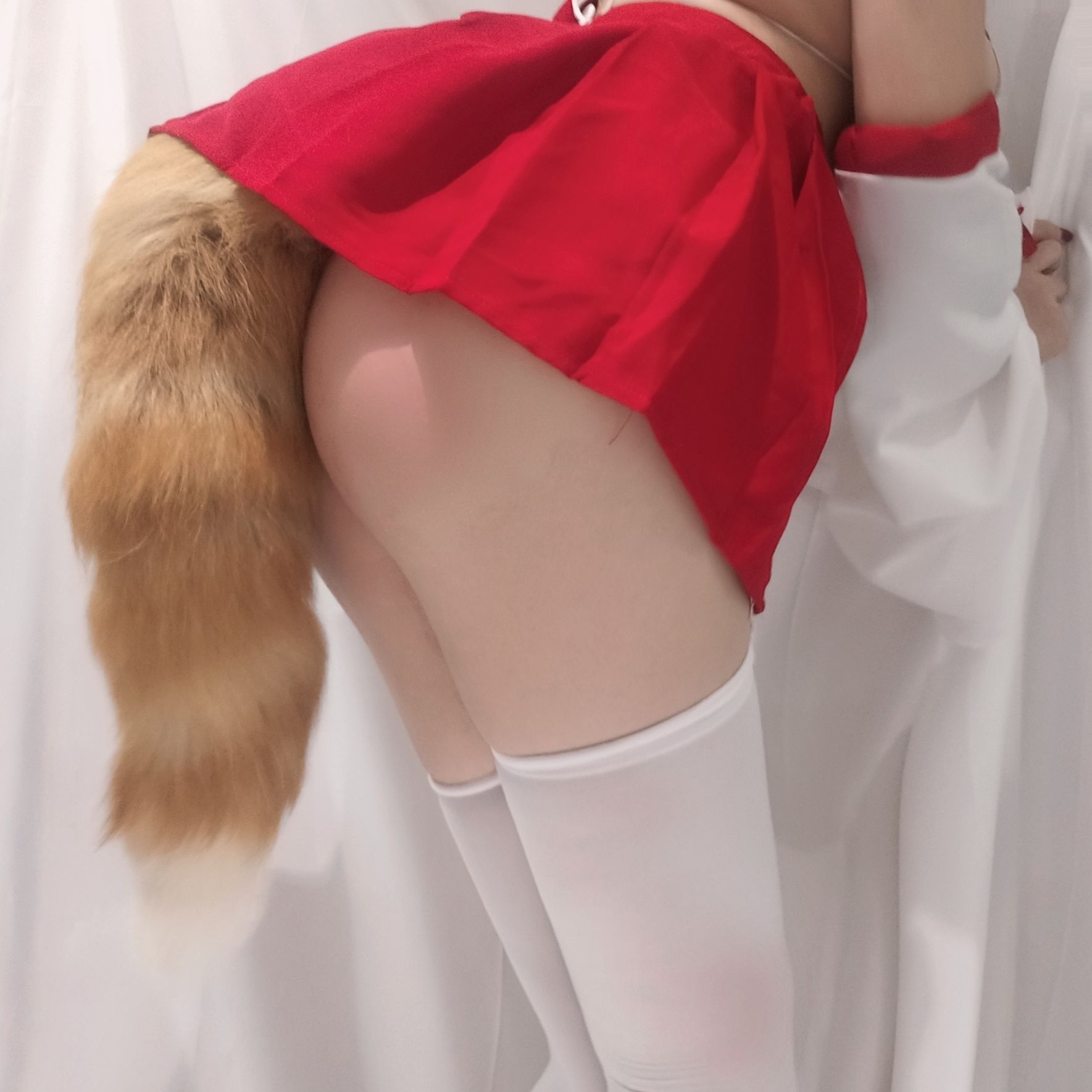 蜜汁猫裘 – 巫女小狐狸 cosplay 精美写真 二次元美少女 神社巫女主题插图