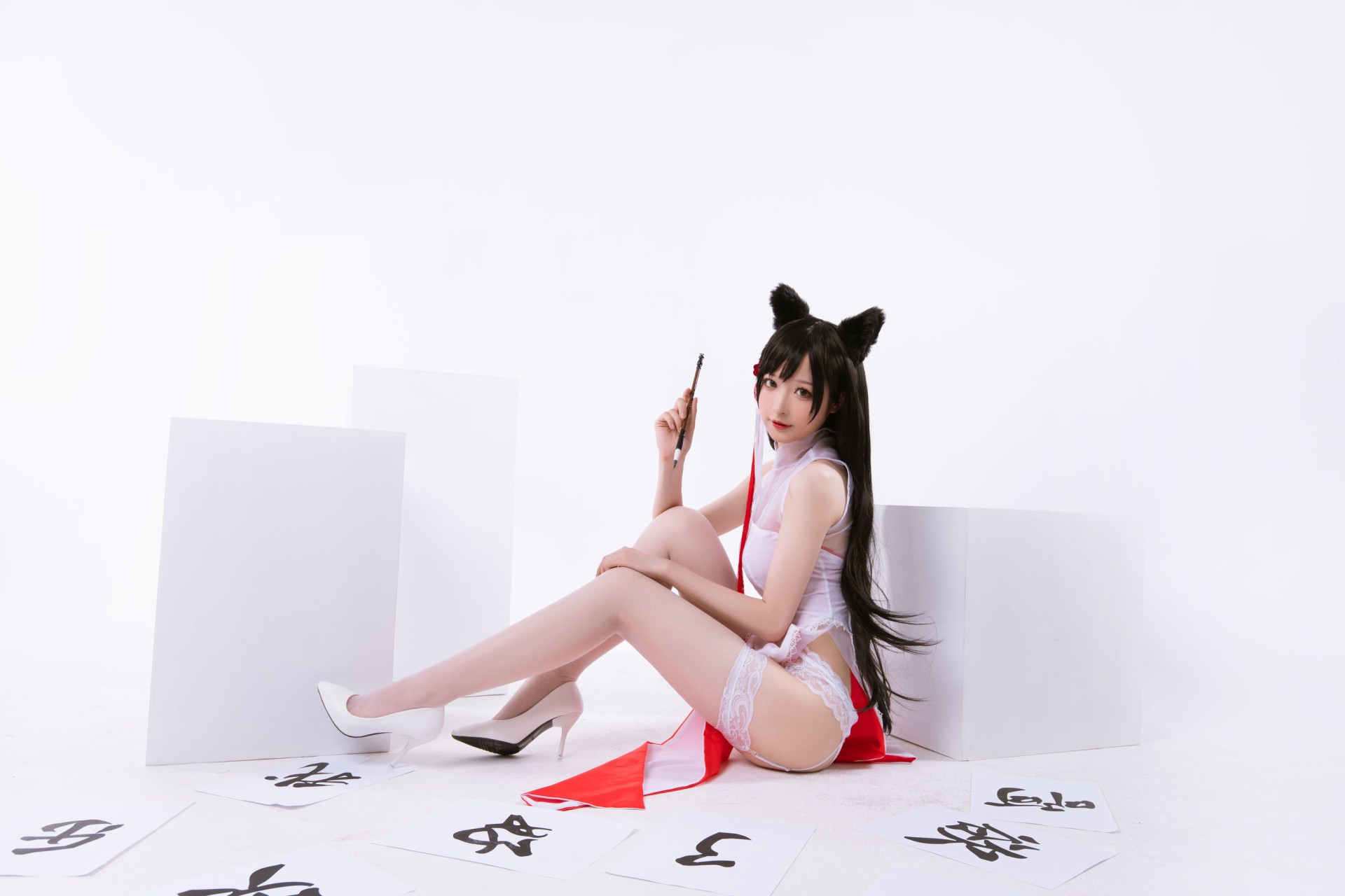 南宫 高雄爱宕旗袍Cosplay 南宫牙妹双人写真插图 南宫 高雄爱宕旗袍Cosplay 南宫牙妹双人写真插图