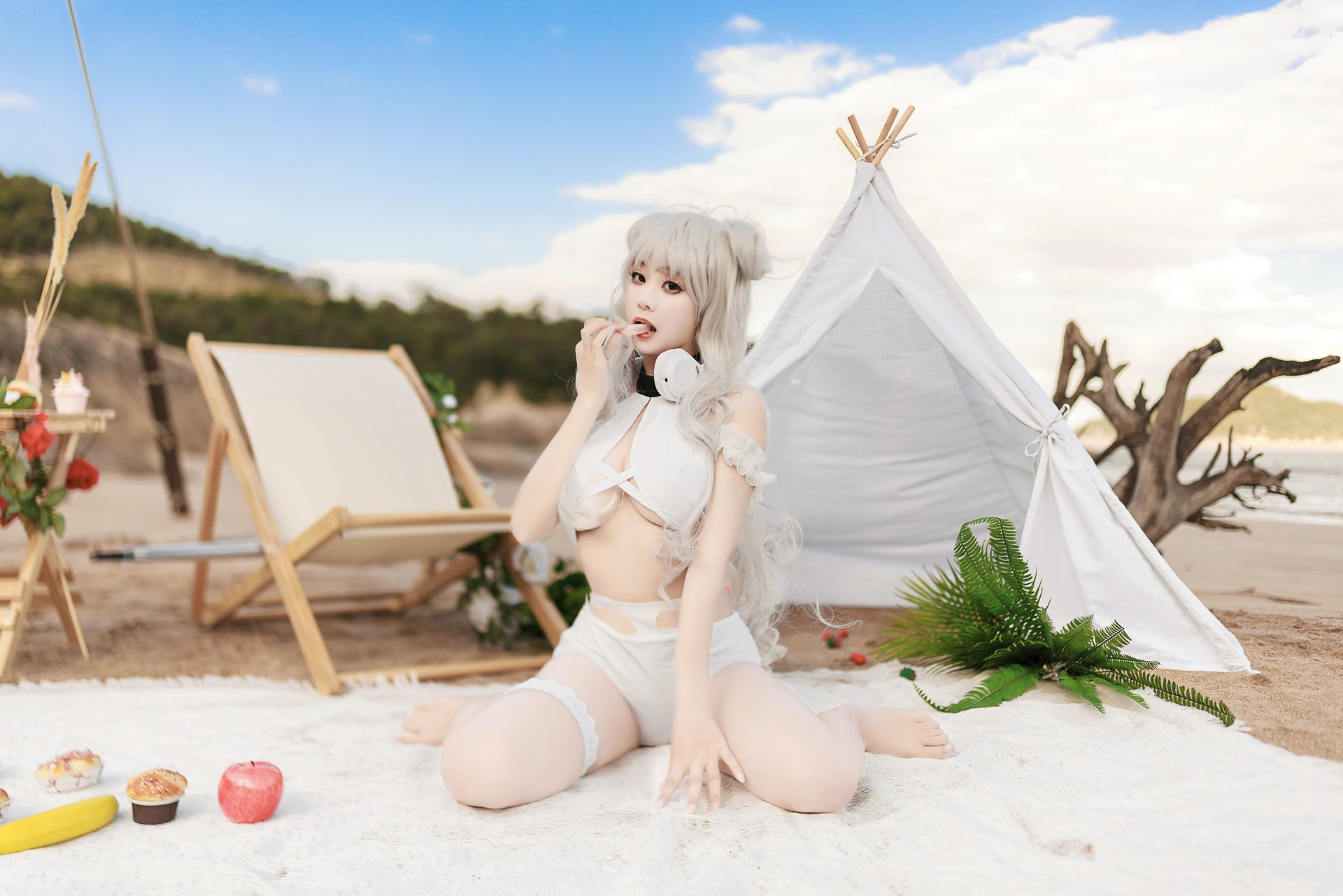 阿雪雪 – 恶毒泳装 Cosplay 性感写真 二次元角色扮演插图 阿雪雪 – 恶毒泳装 Cosplay 性感写真 二次元角色扮演插图