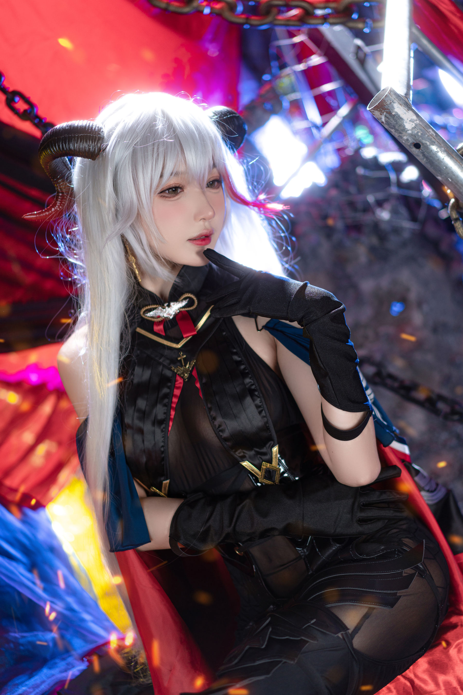 阿包也是兔娘 埃吉尔 碧蓝航线 cosplay 高清写真